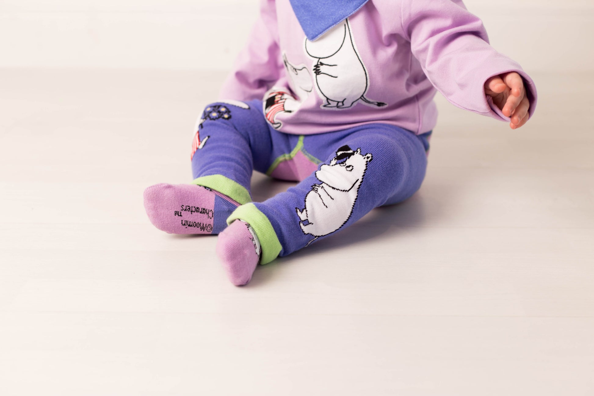 Moomin™ Organic Love Forever Socks Pebble Children’s Store