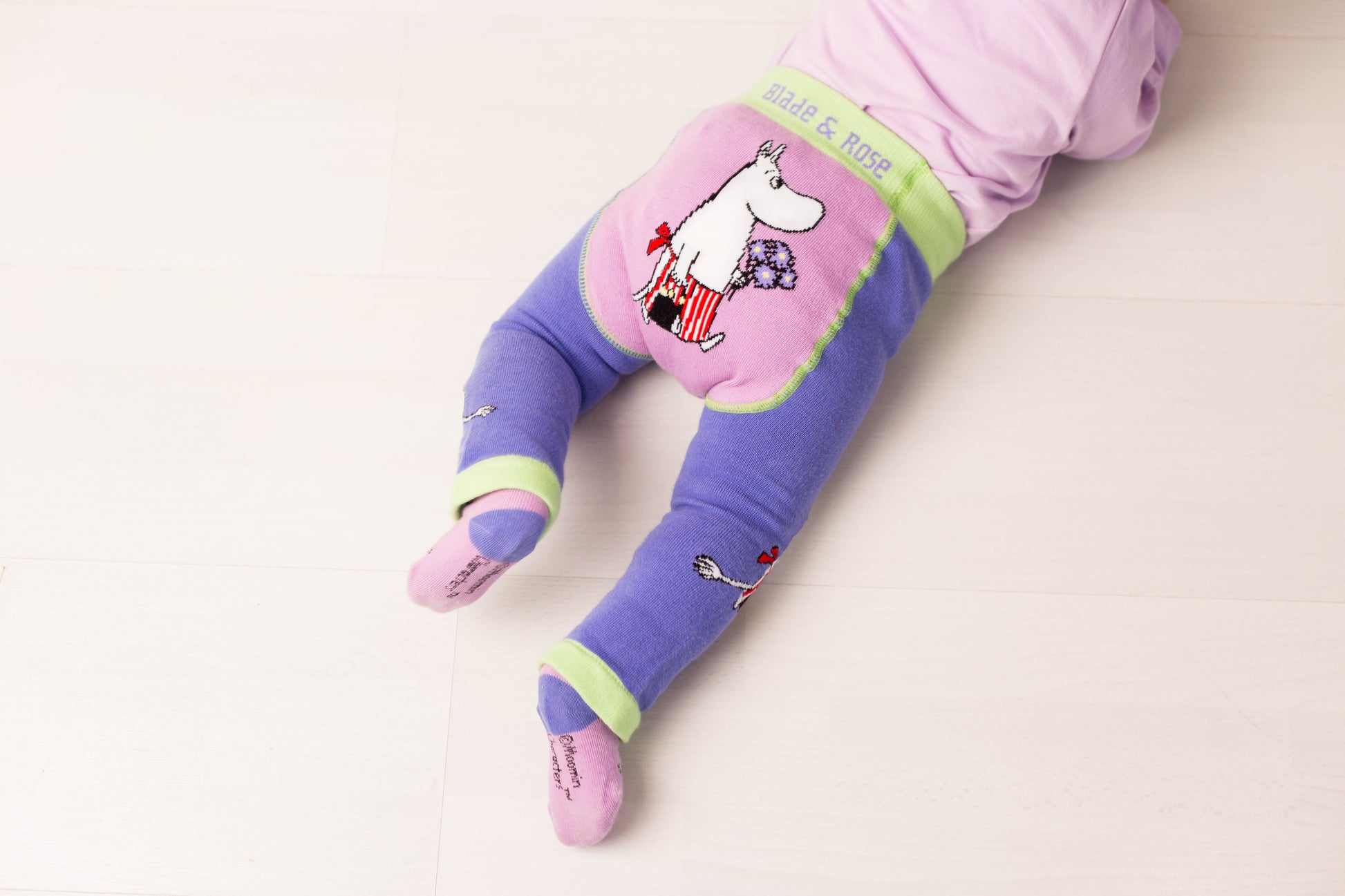 Moomin™ Organic Love Forever Socks Pebble Children’s Store