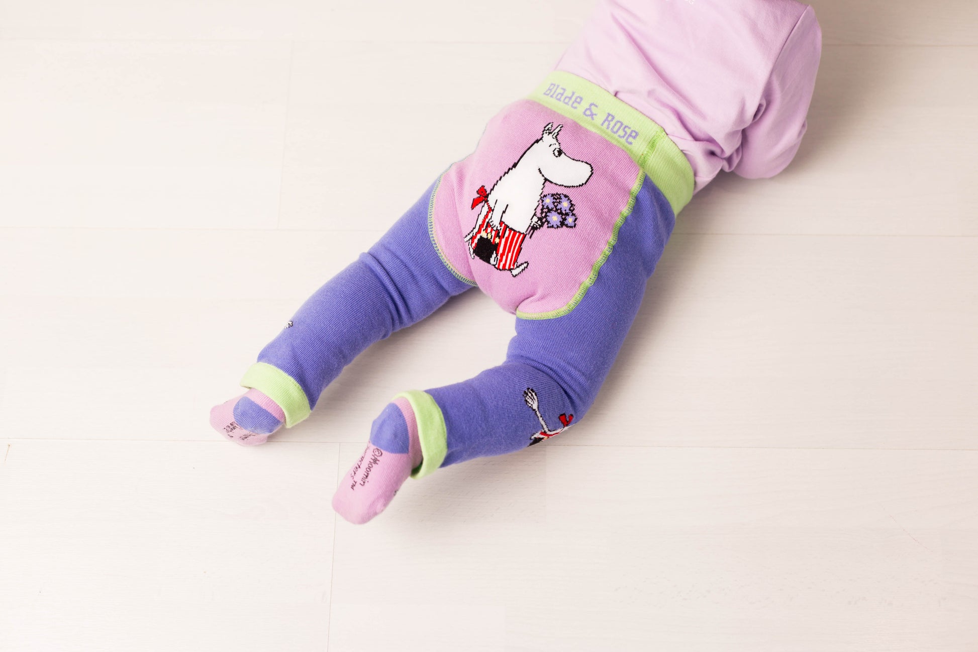Moomin™ Organic Love Forever Socks Pebble Children’s Store
