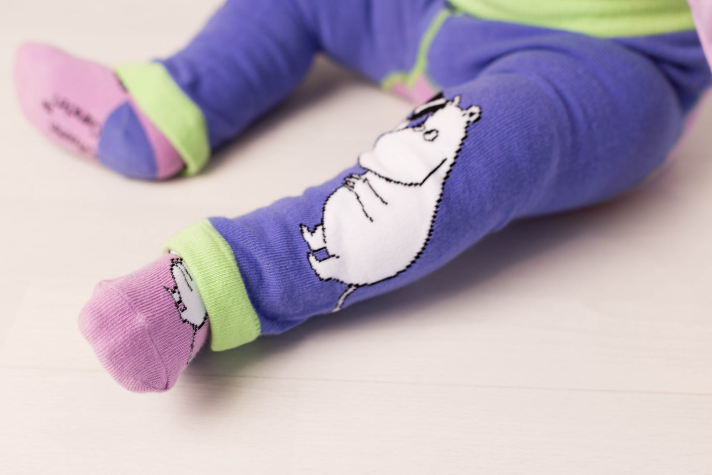 Moomin™ Organic Love Forever Socks Pebble Children’s Store