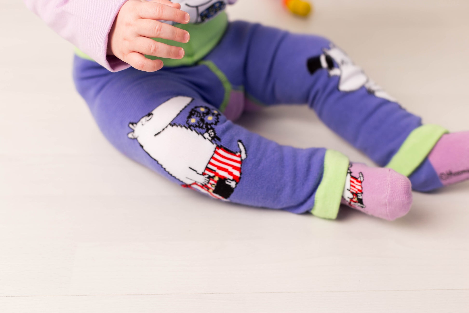 Moomin™ Organic Love Forever Socks Pebble Children’s Store