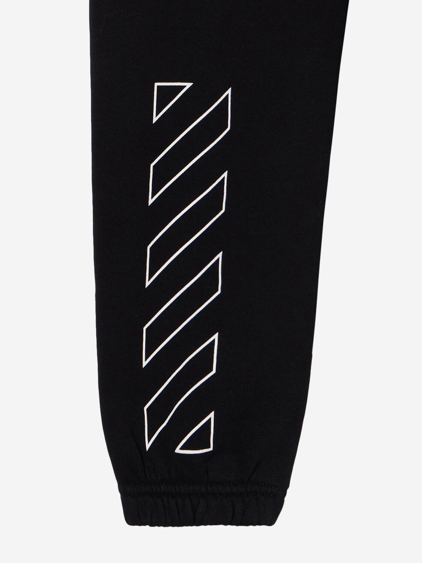 Off-White Kids Bookish Diagonal Joggers in Black Childsplay Clothing