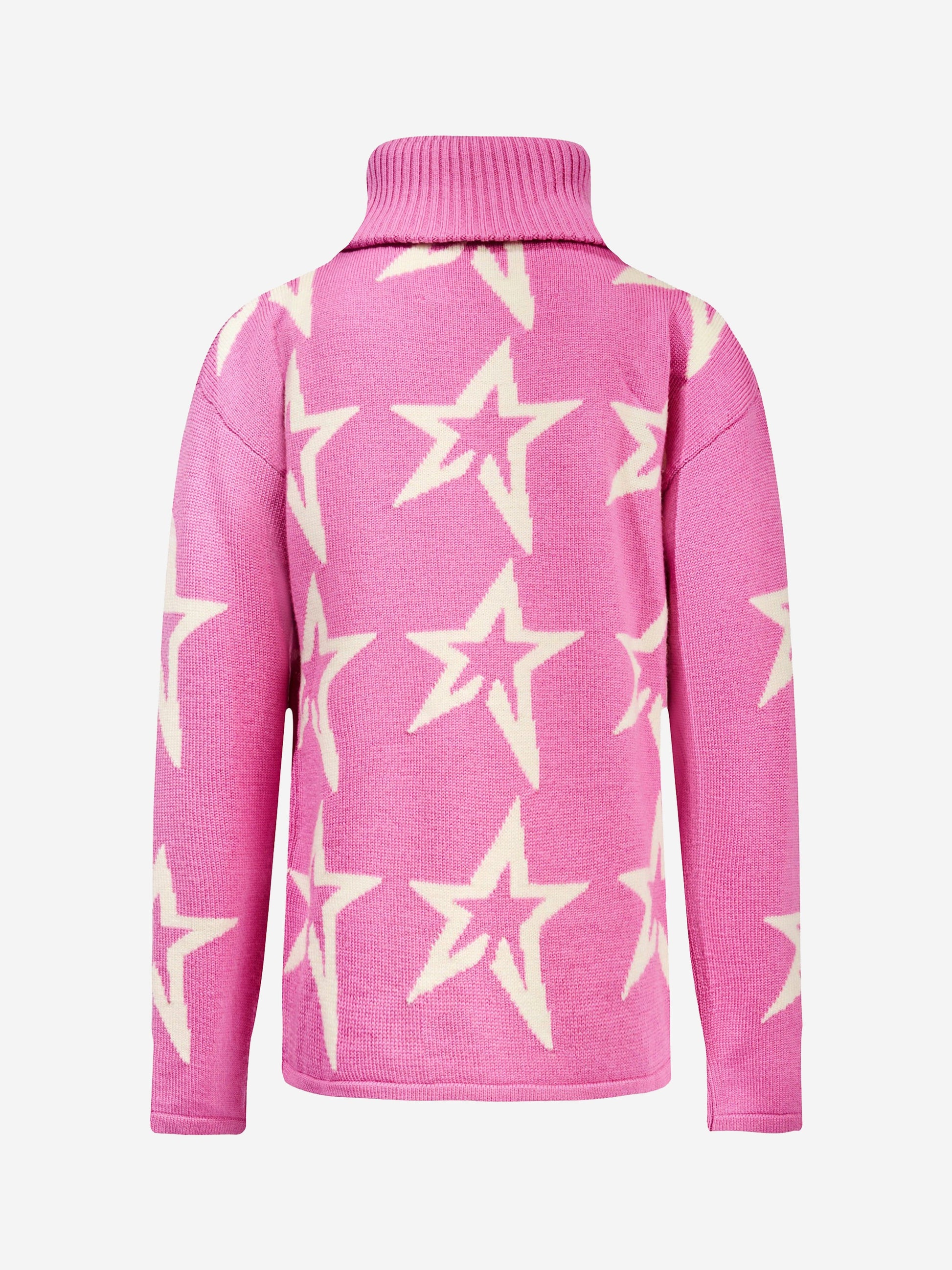 Perfect Moment Girls Merino Wool Star Dust Jumper in Pink Childsplay Clothing