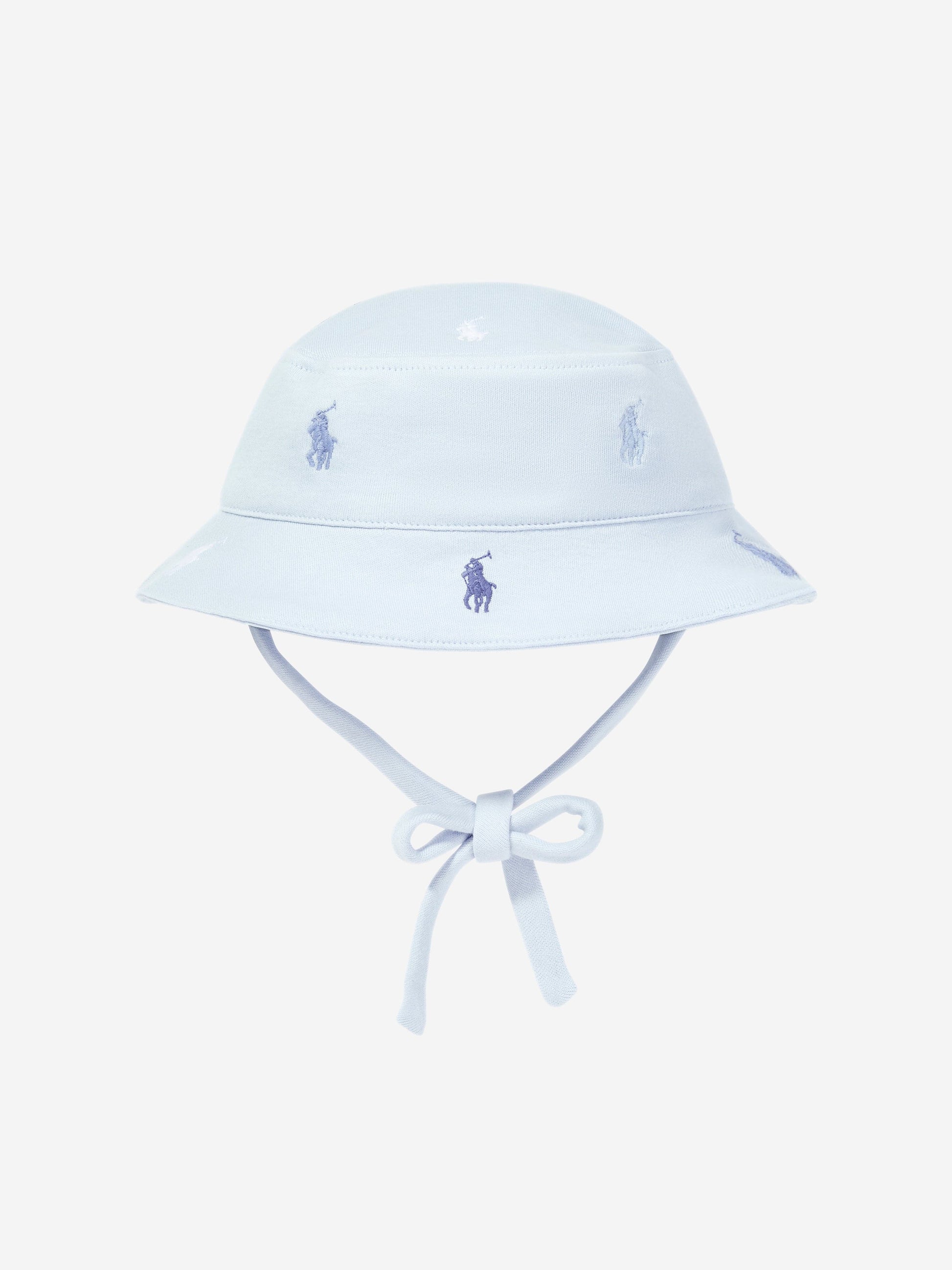 Ralph Lauren Baby Boys Logo Sun Hat in Blue Childsplay Clothing
