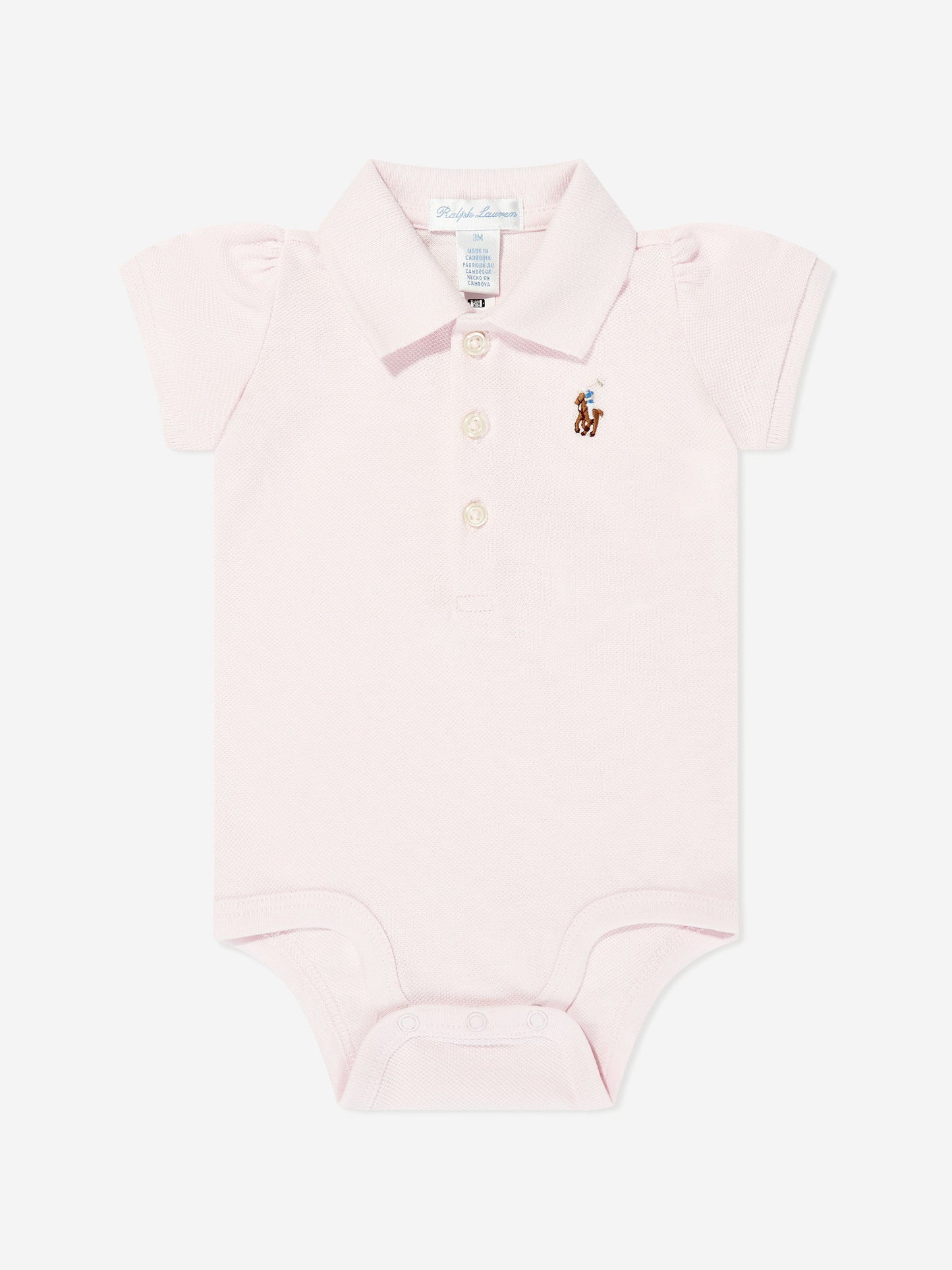 Ralph Lauren Baby Girls Bodysuit Gift Set in Pink Childsplay Clothing