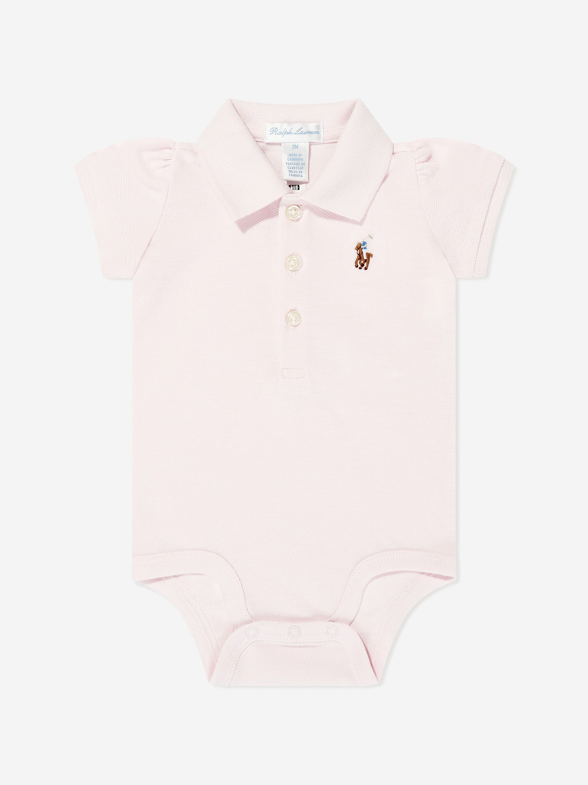 Ralph Lauren Baby Girls Bodysuit Gift Set in Pink Childsplay Clothing