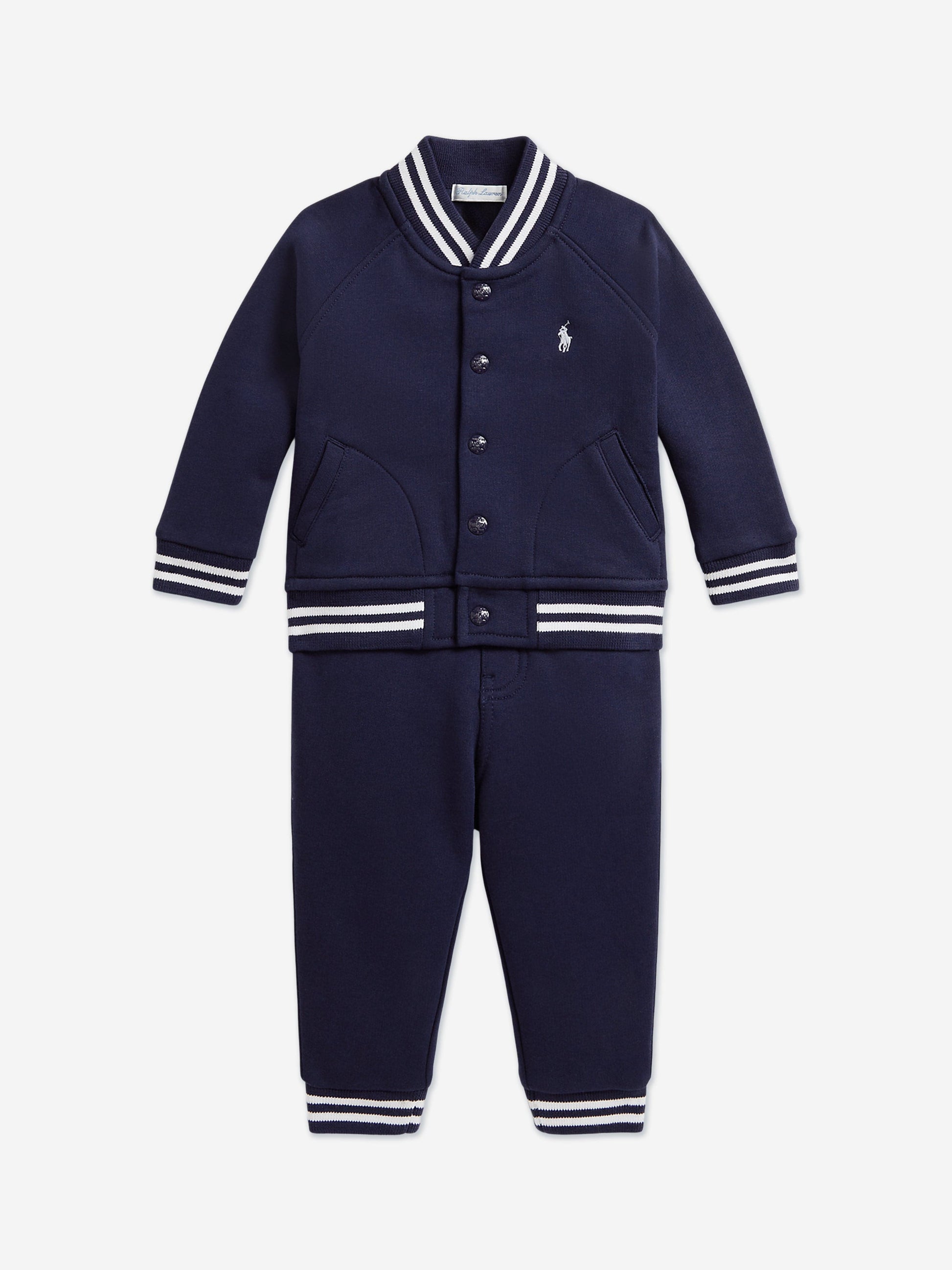 Ralph Lauren Baby Boys Logo Tracksuit in Navy Childsplay Clothing