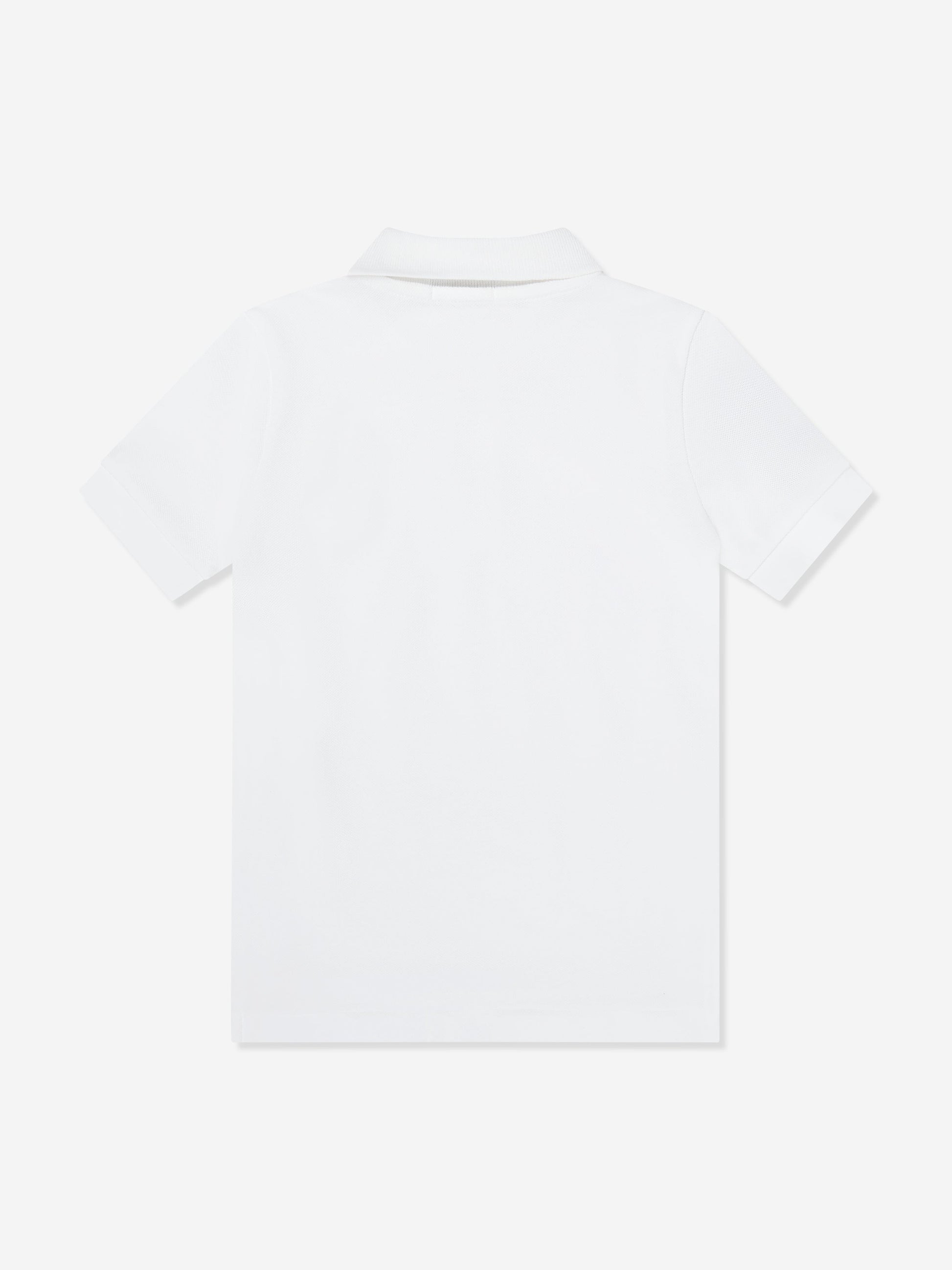 Ralph Lauren Boys Logo Polo Top in White Childsplay Clothing