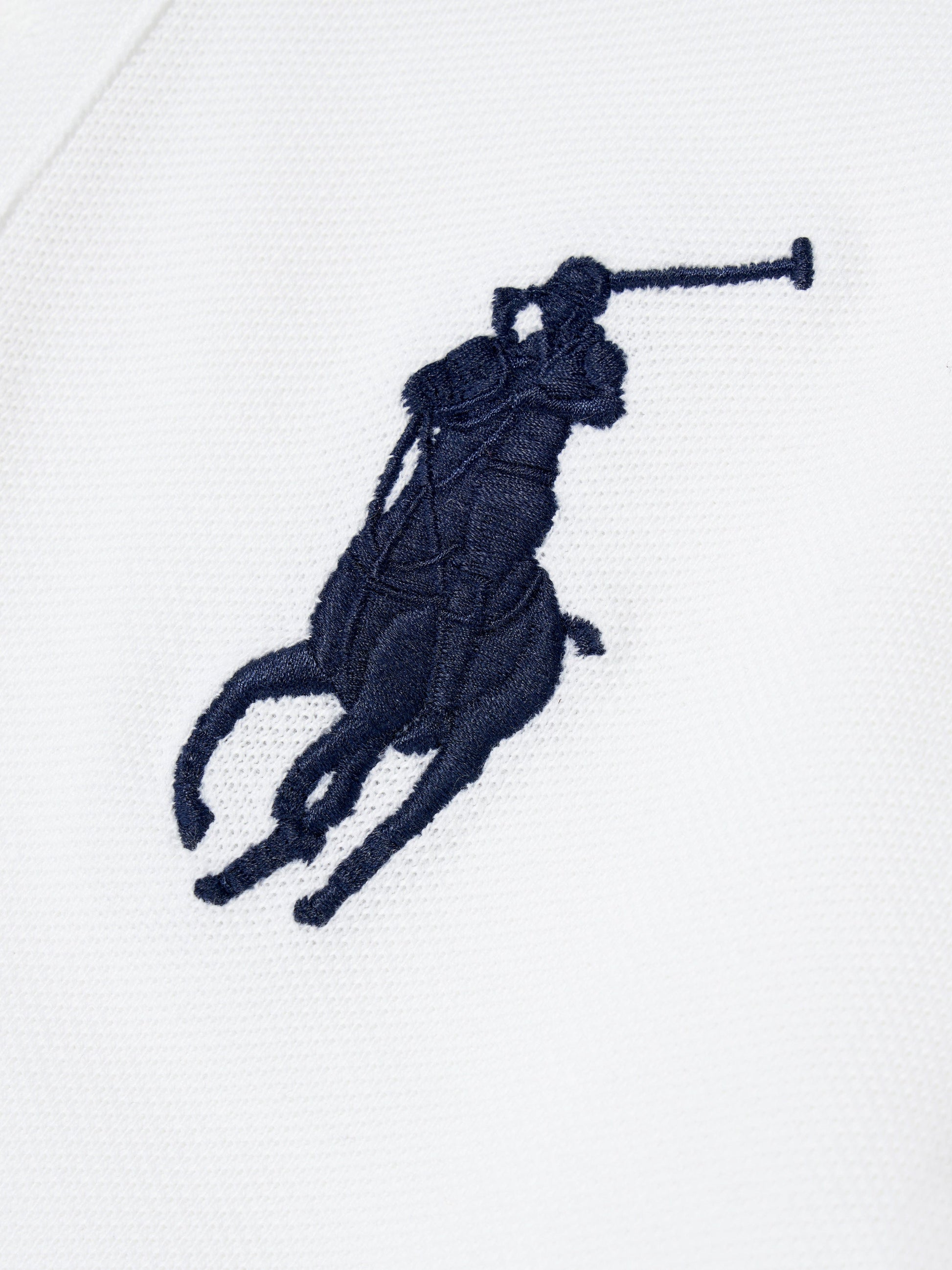 Ralph Lauren Boys Logo Polo Top in White Childsplay Clothing