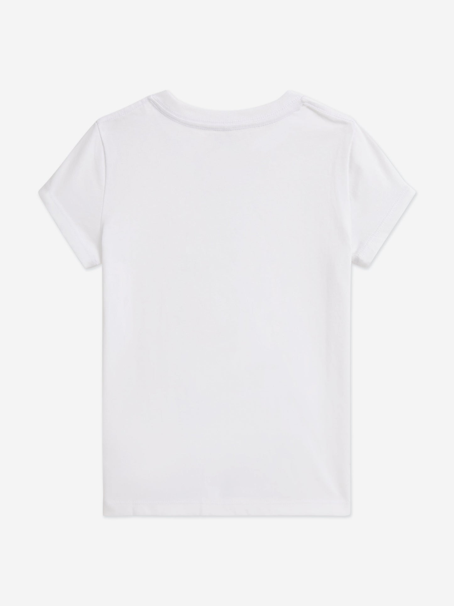 Ralph Lauren Girls Polo Bear T-Shirt in White Childsplay Clothing