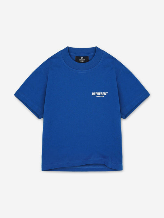 REPRESENT Kids Mini Owners Club T-Shirt in Blue Childsplay Clothing