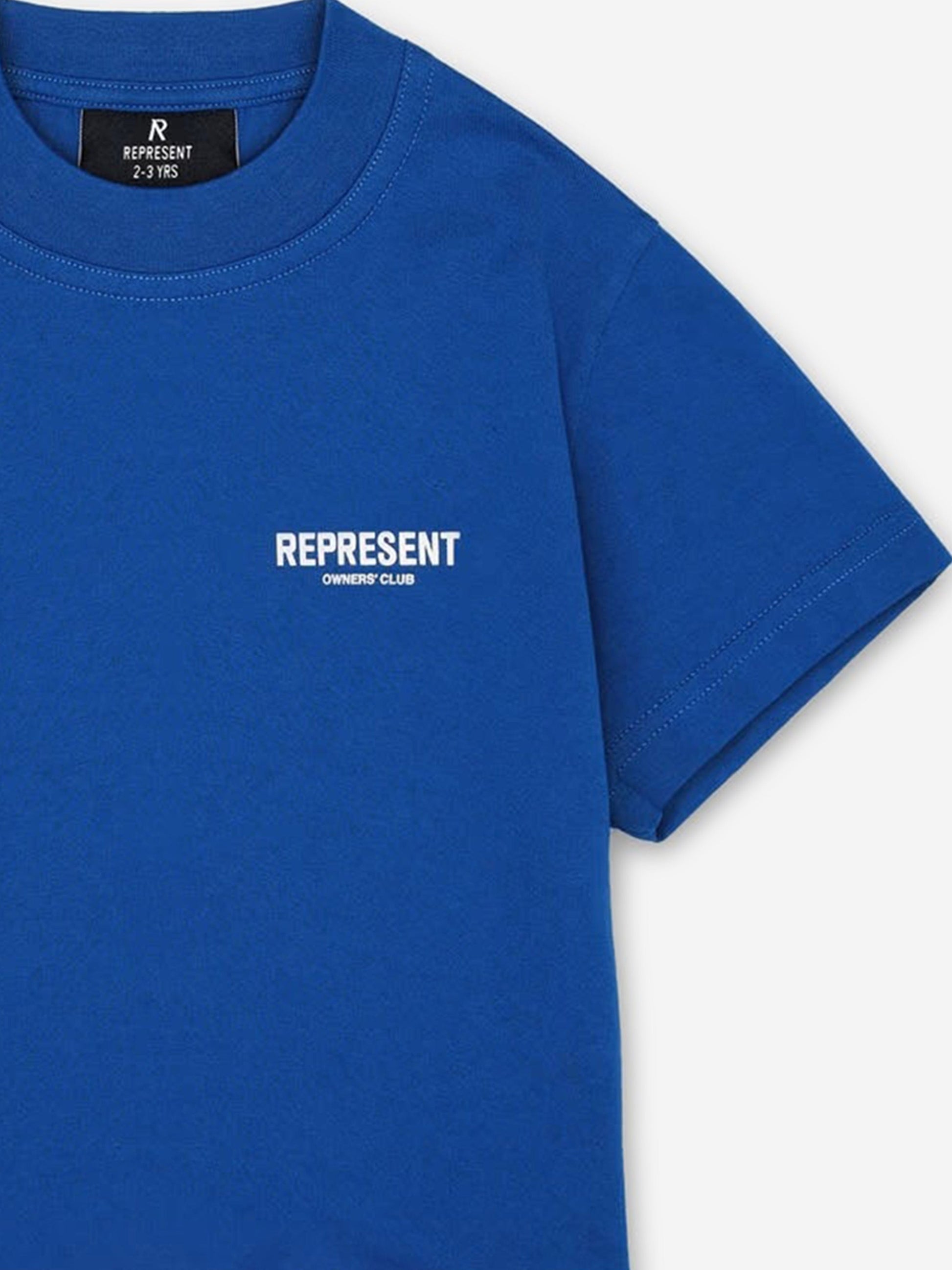 REPRESENT Kids Mini Owners Club T-Shirt in Blue Childsplay Clothing