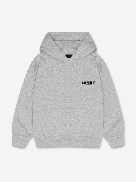 REPRESENT Kids Mini Owners Club Hoodie in Grey Childsplay Clothing