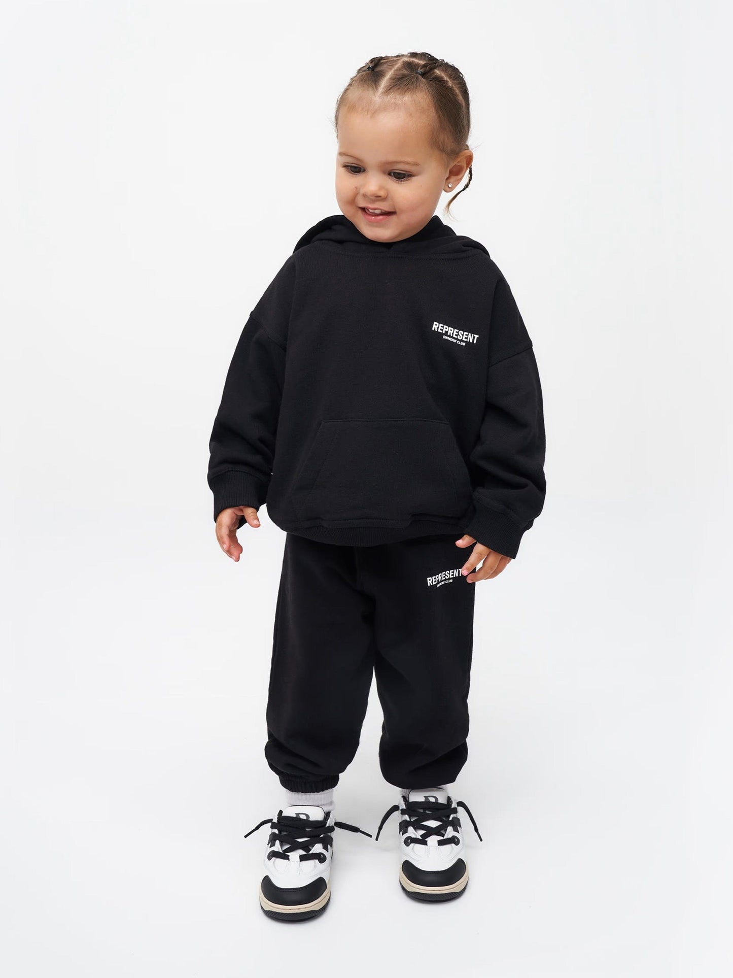 REPRESENT Kids Mini Owners Club Sweatpants in Black Childsplay Clothing