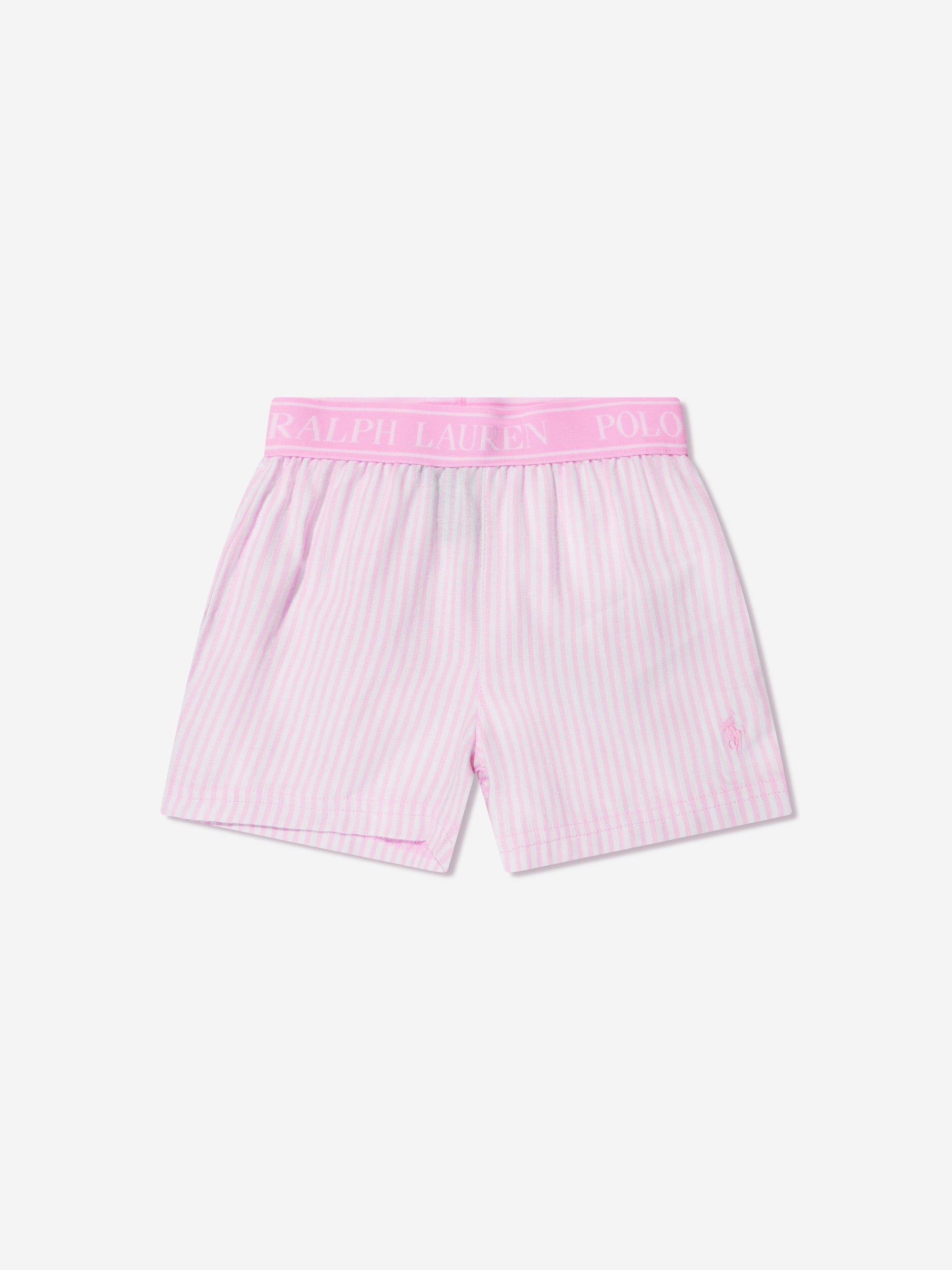 Ralph Lauren Girls Short Pyjama Set in Pink Childsplay Clothing
