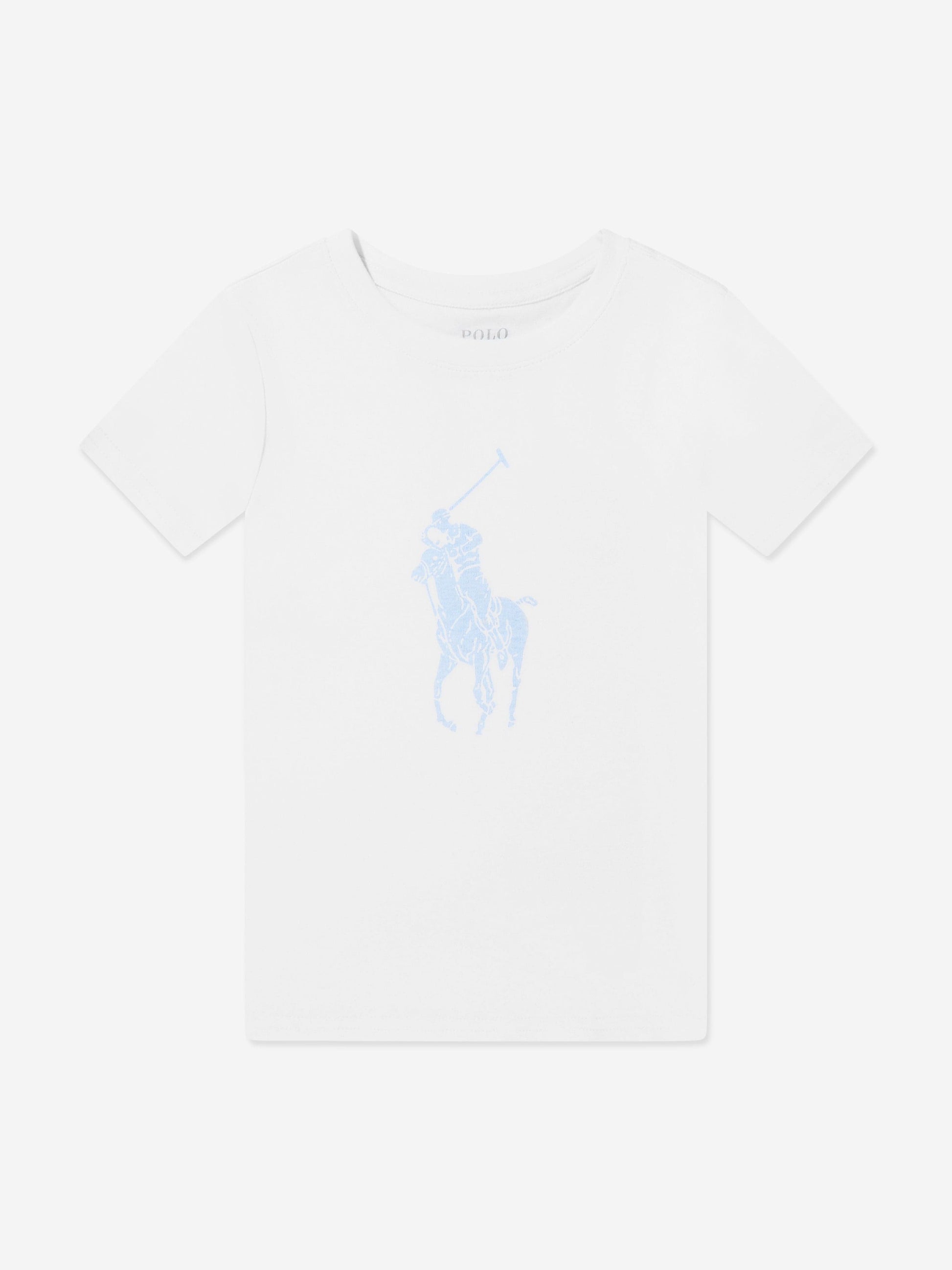 Ralph Lauren Girls Short Pyjamas Set in Blue Childsplay Clothing