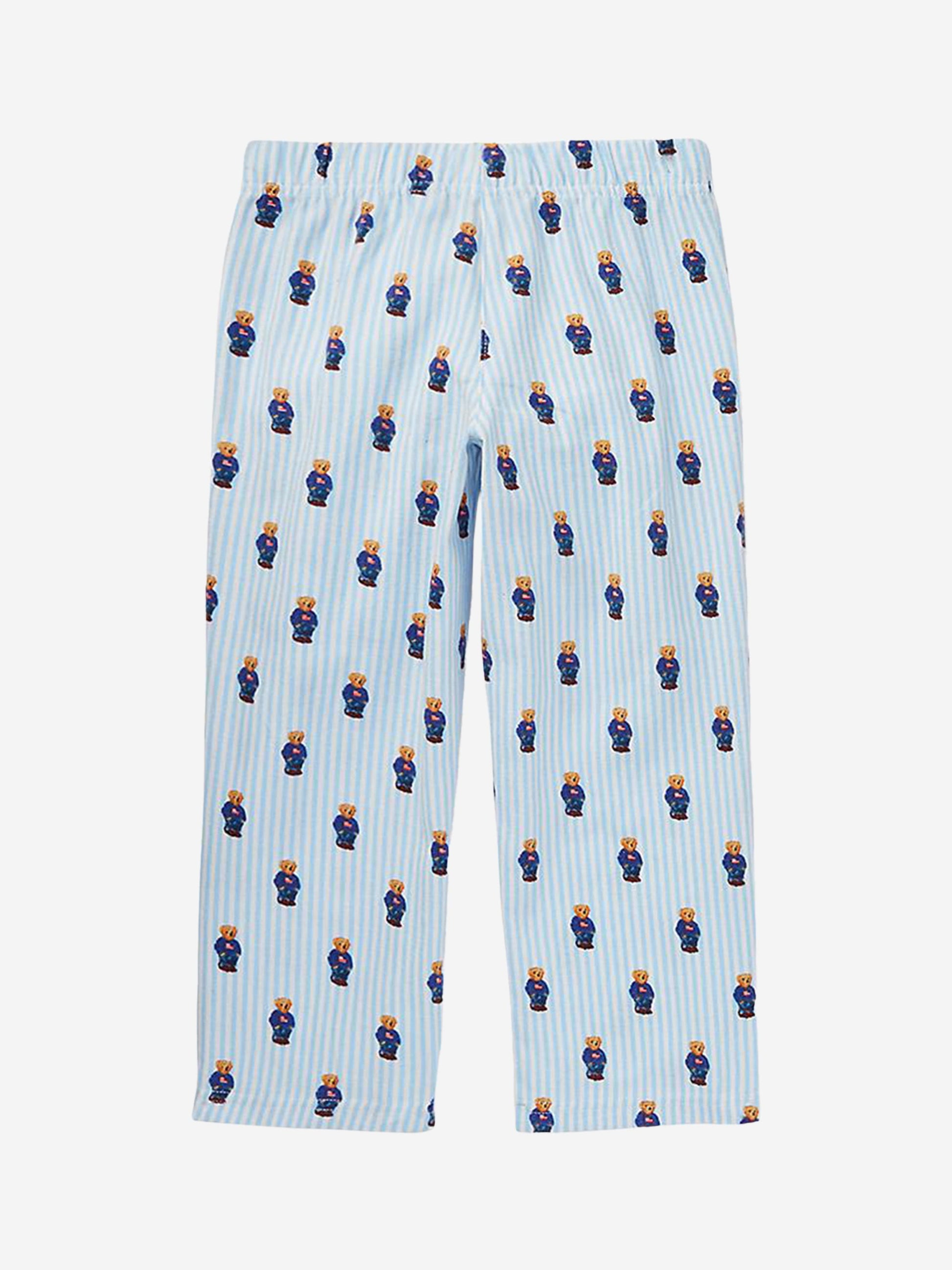 Ralph Lauren Boys Bear Pyjama Set in Blue Childsplay Clothing