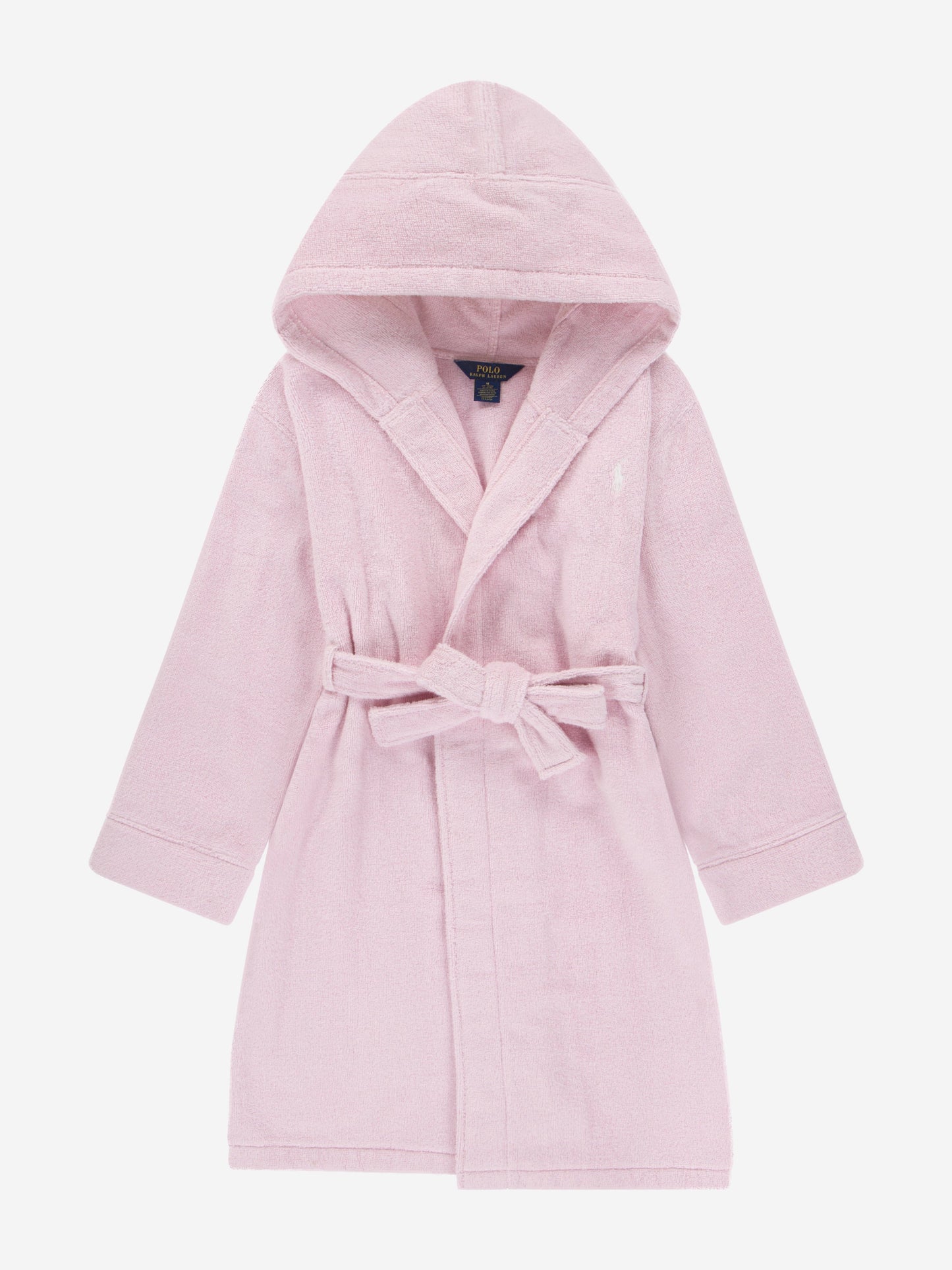 Ralph Lauren Girls Hooded Plush Terry Bathrobe in Pink Childsplay Clothing