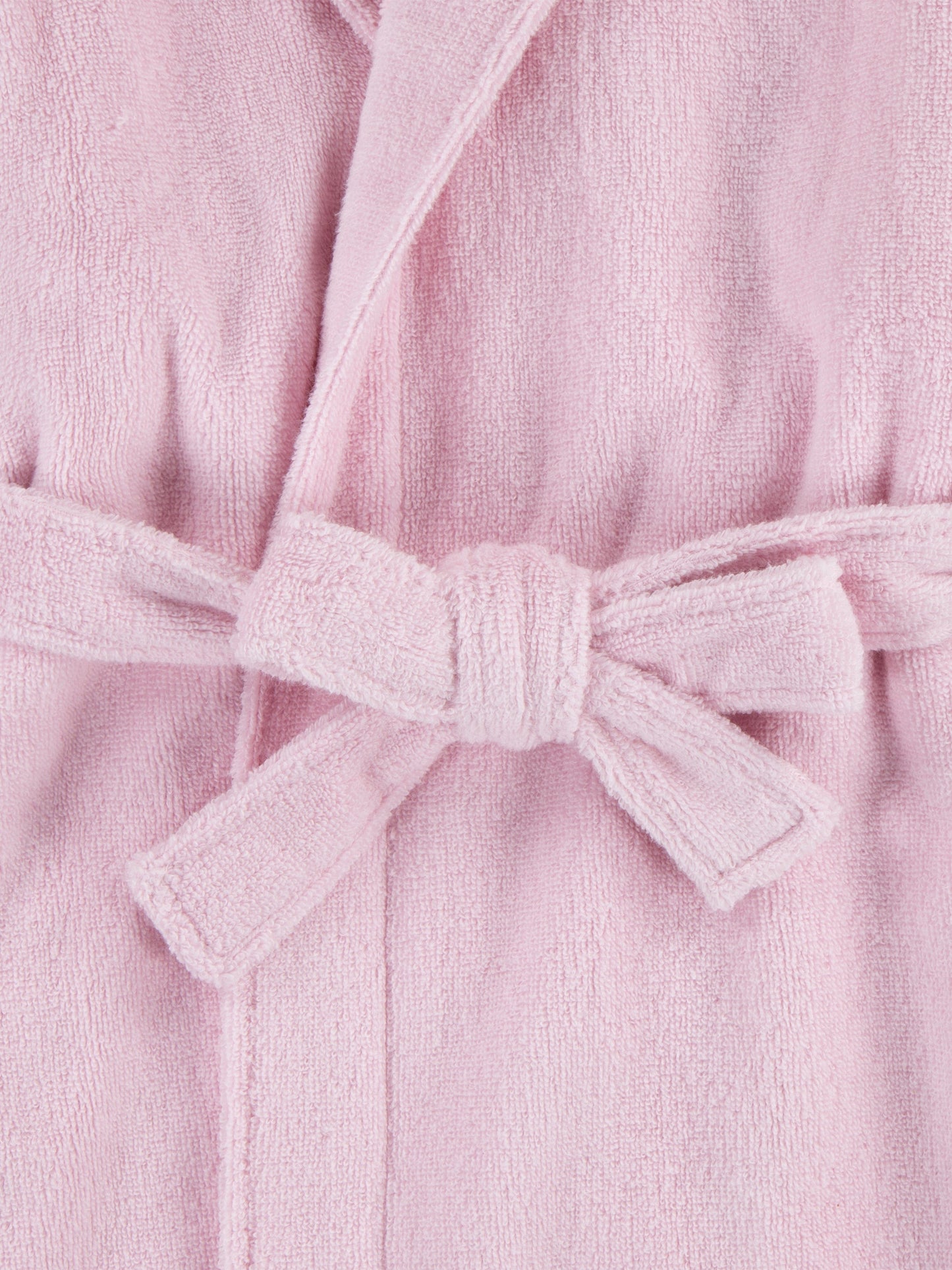 Ralph Lauren Girls Hooded Plush Terry Bathrobe in Pink Childsplay Clothing
