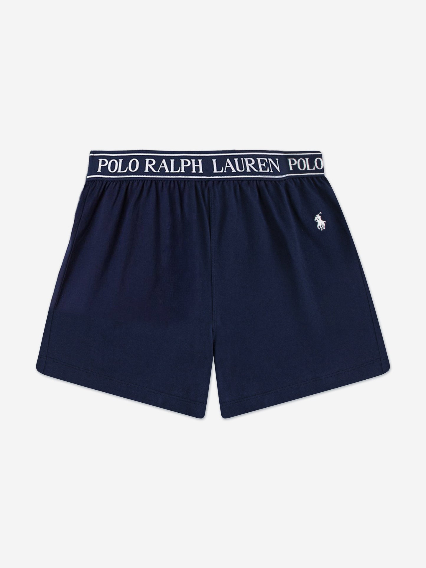 Ralph Lauren Girls Short Pyjama Set in Navy Childsplay Clothing