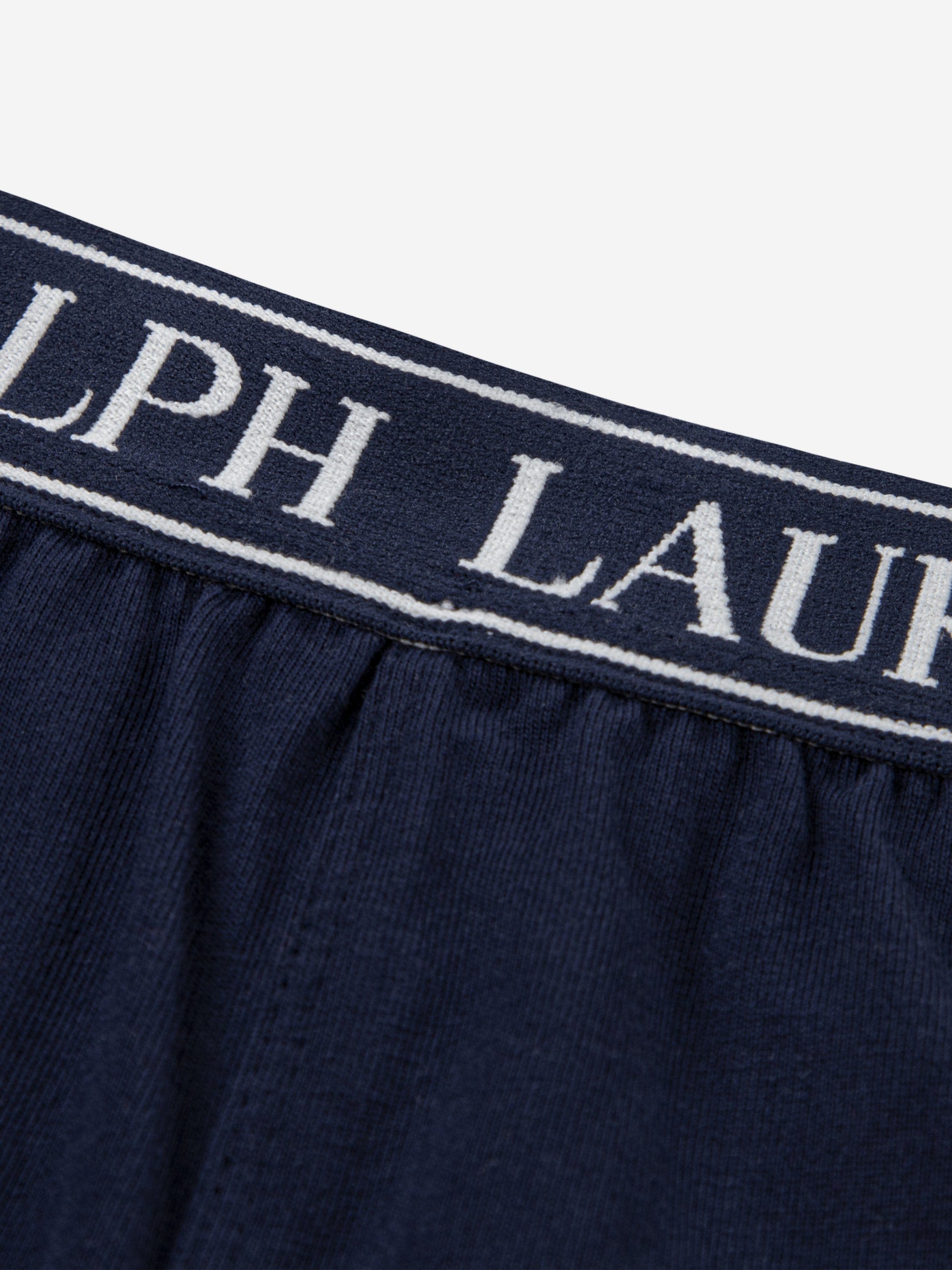 Ralph Lauren Girls Short Pyjama Set in Navy Childsplay Clothing