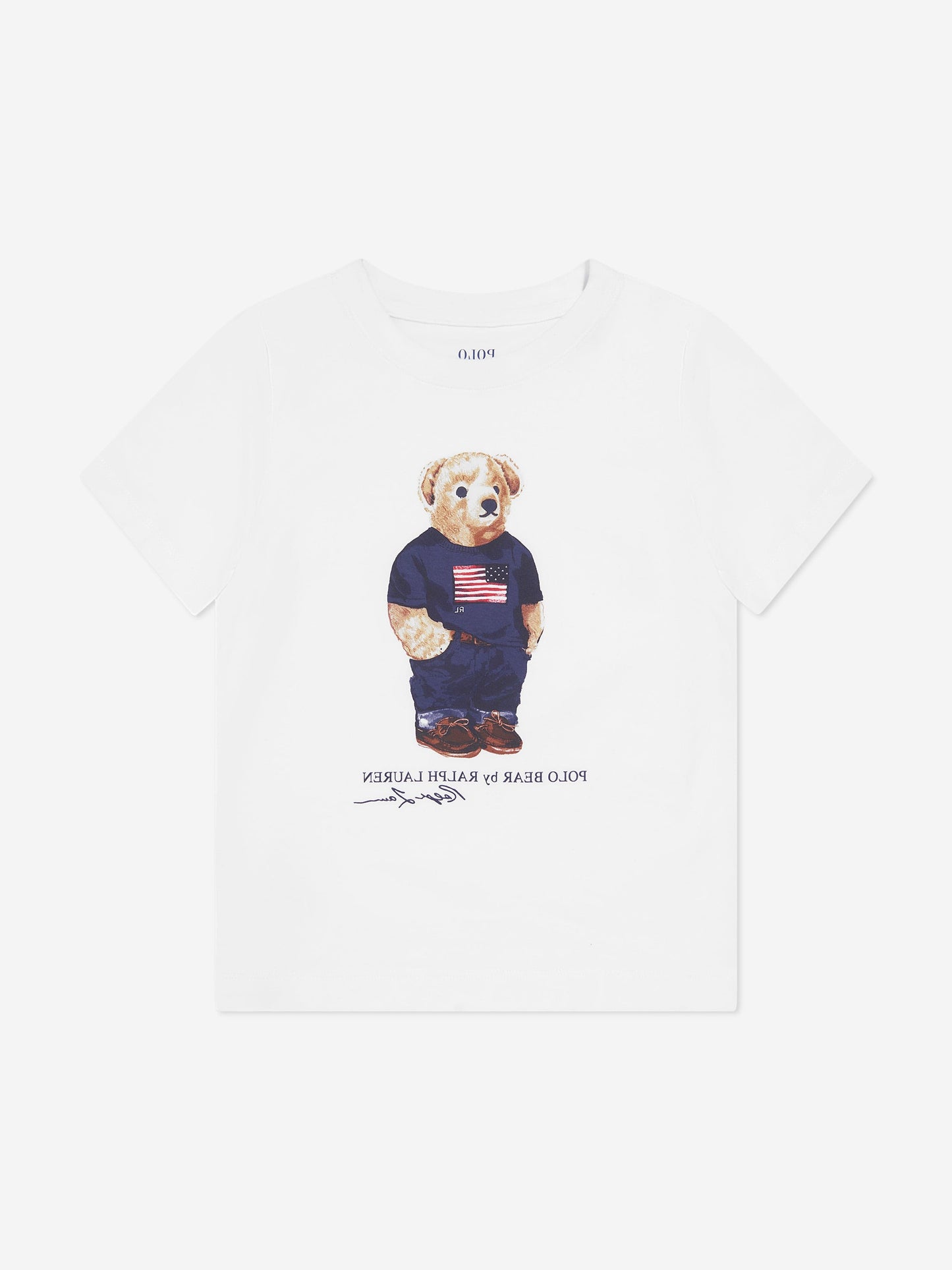 Ralph Lauren Boys T-Shirt And Shorts Pyjama Set in Multicolour Childsplay Clothing