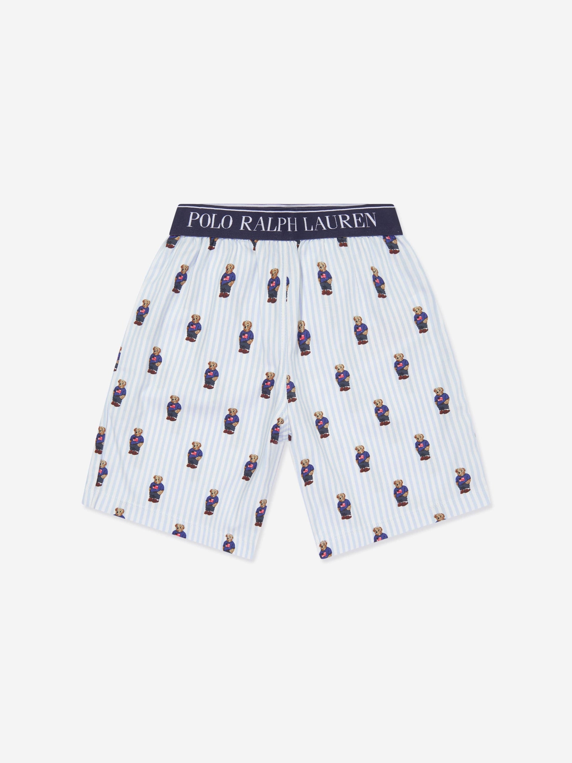Ralph Lauren Boys T-Shirt And Shorts Pyjama Set in Multicolour Childsplay Clothing