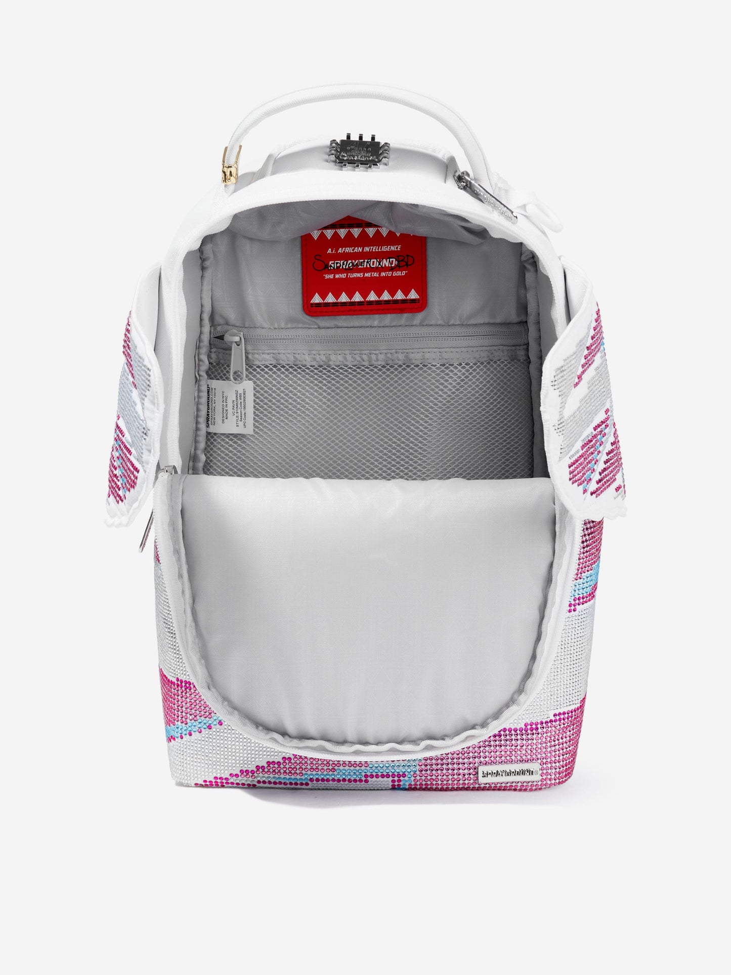 Sprayground Girls AI Wings Mini Backpack in Pink (45cm) Childsplay Clothing