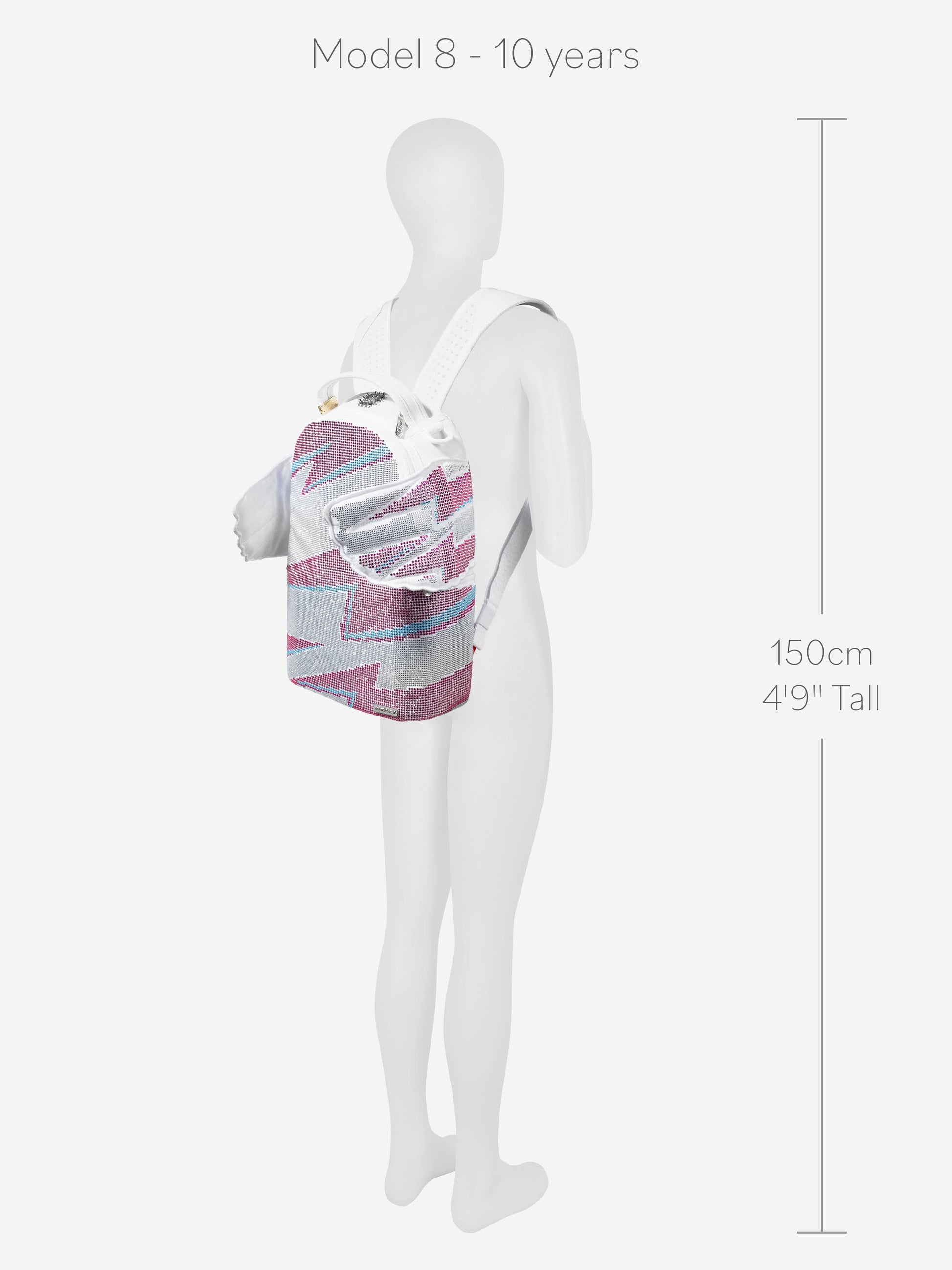 Sprayground Girls AI Wings Mini Backpack in Pink (45cm) Childsplay Clothing