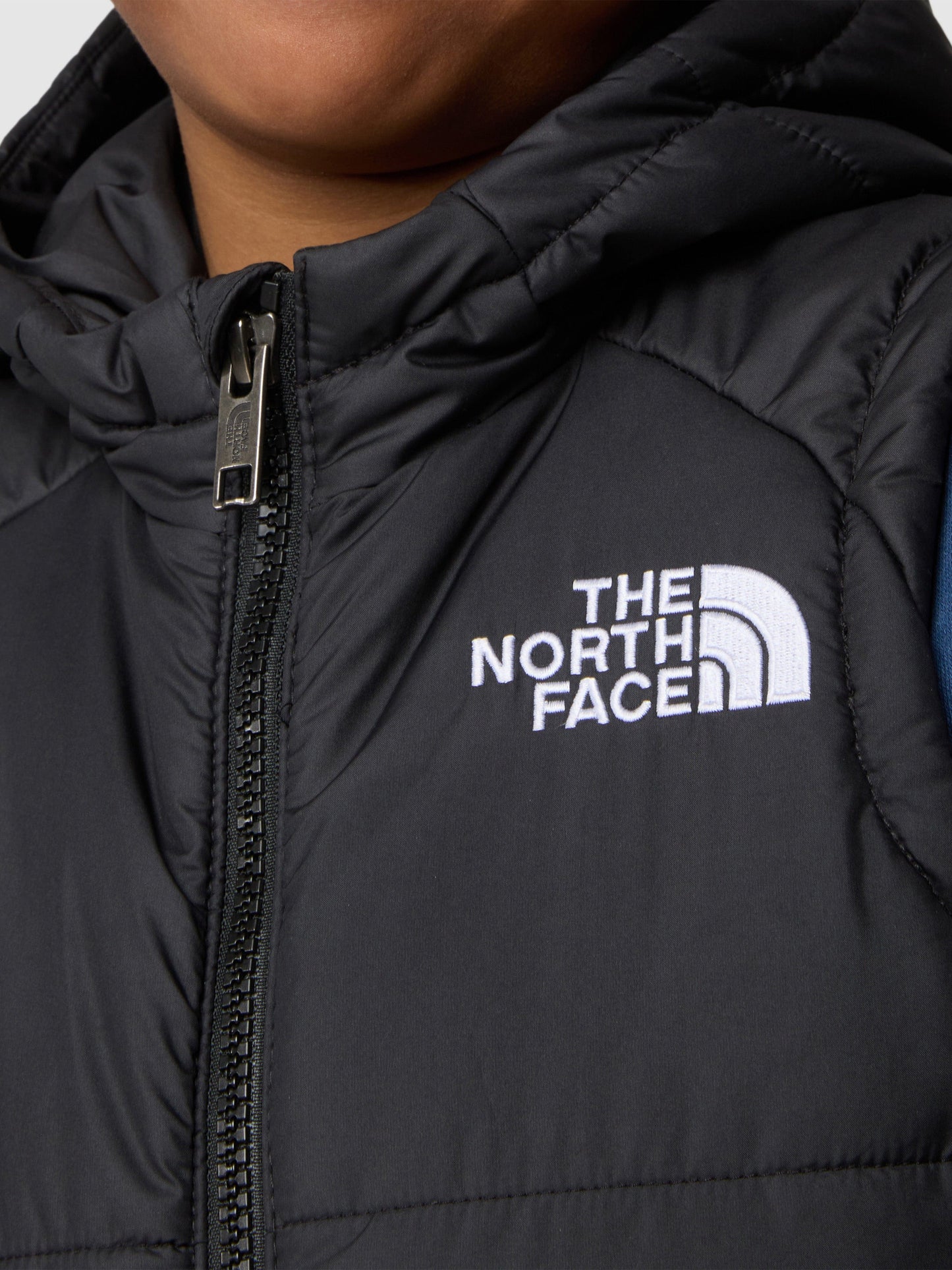 The North Face Kids Hooded Gilet in Black Childsplay Clothing