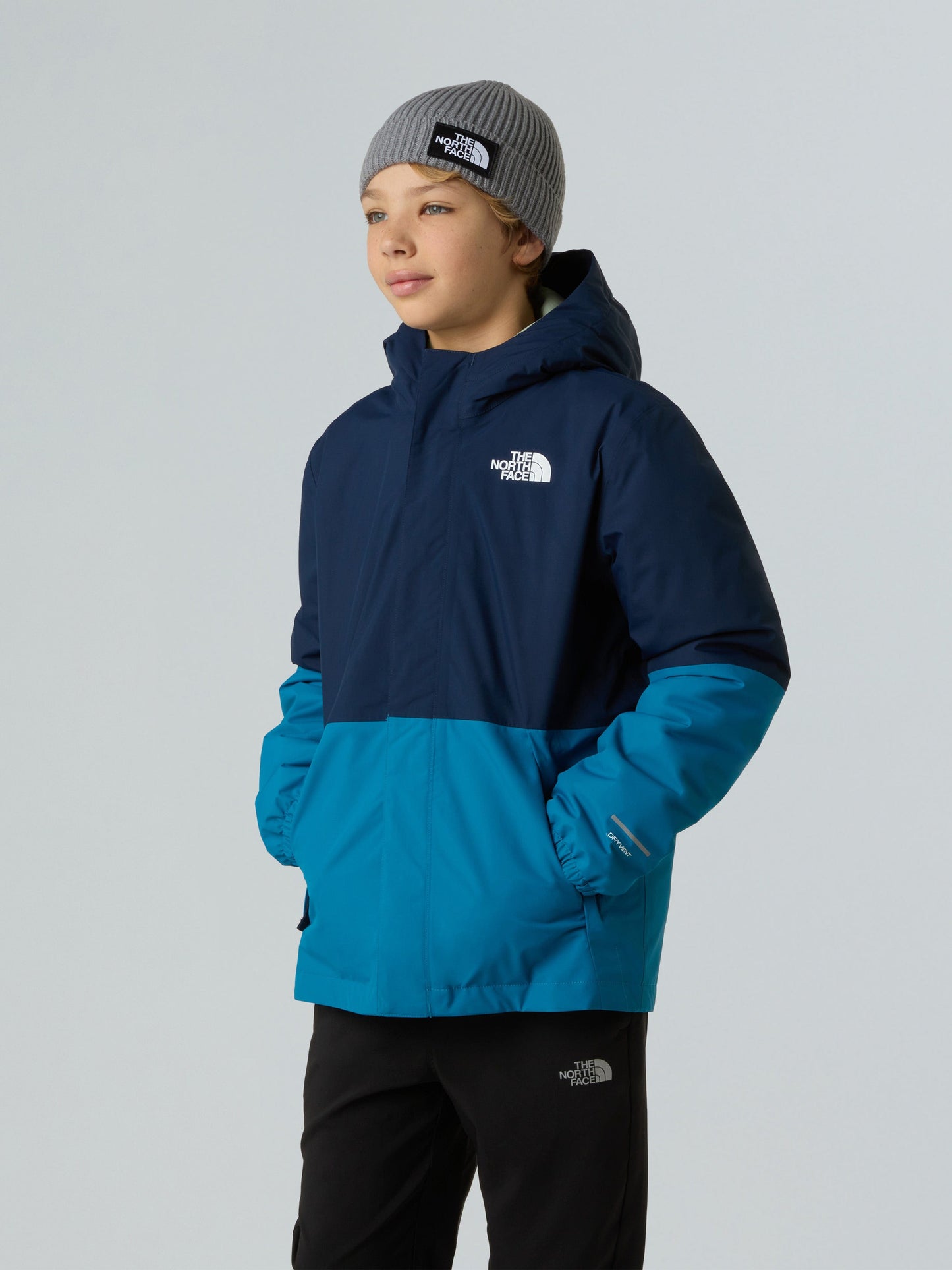 The North Face Boys Warm Antora Rain Jacket in Navy Childsplay Clothing
