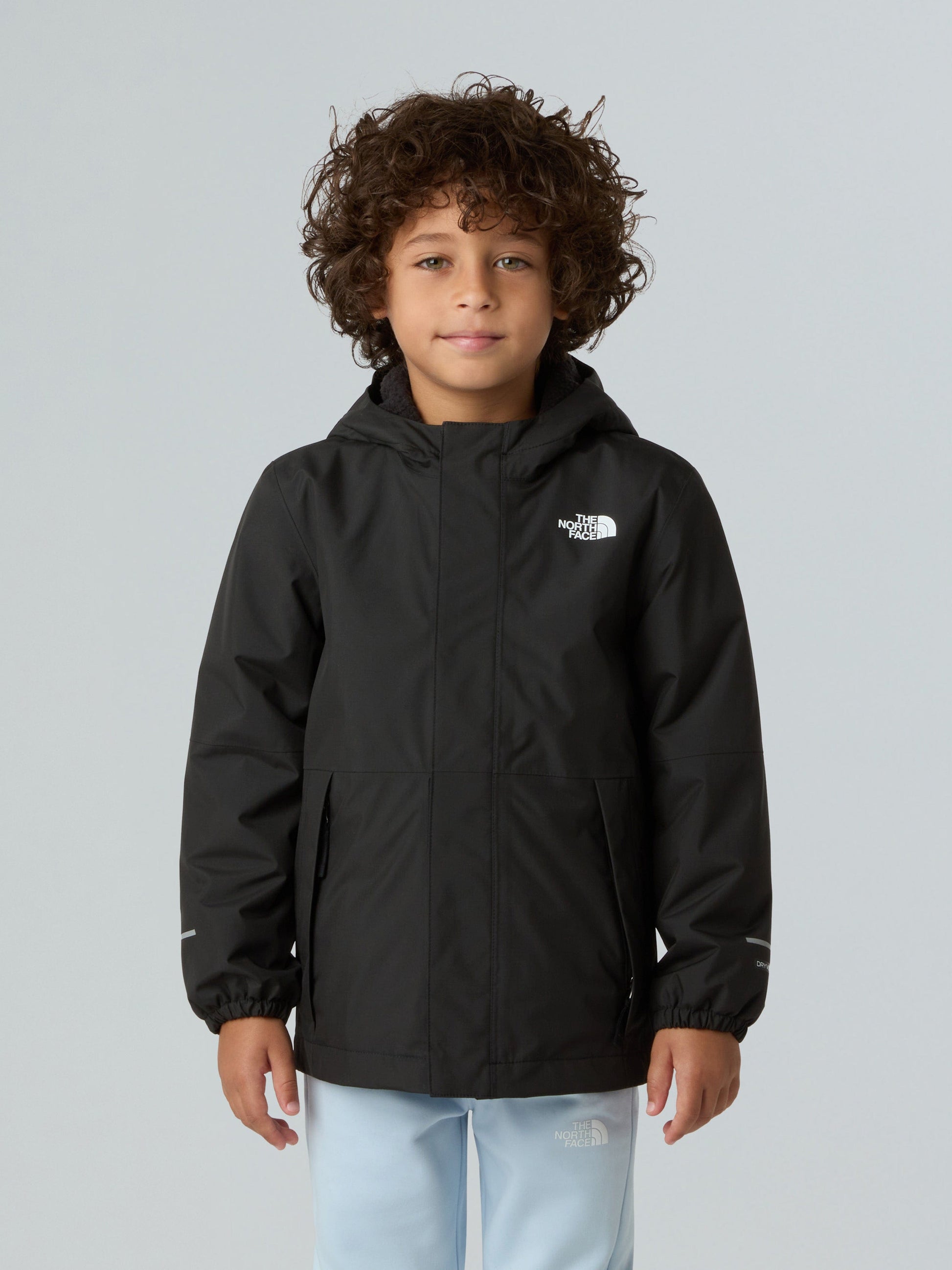 The North Face Kids Warm Antora Rain Jacket in Black Childsplay Clothing