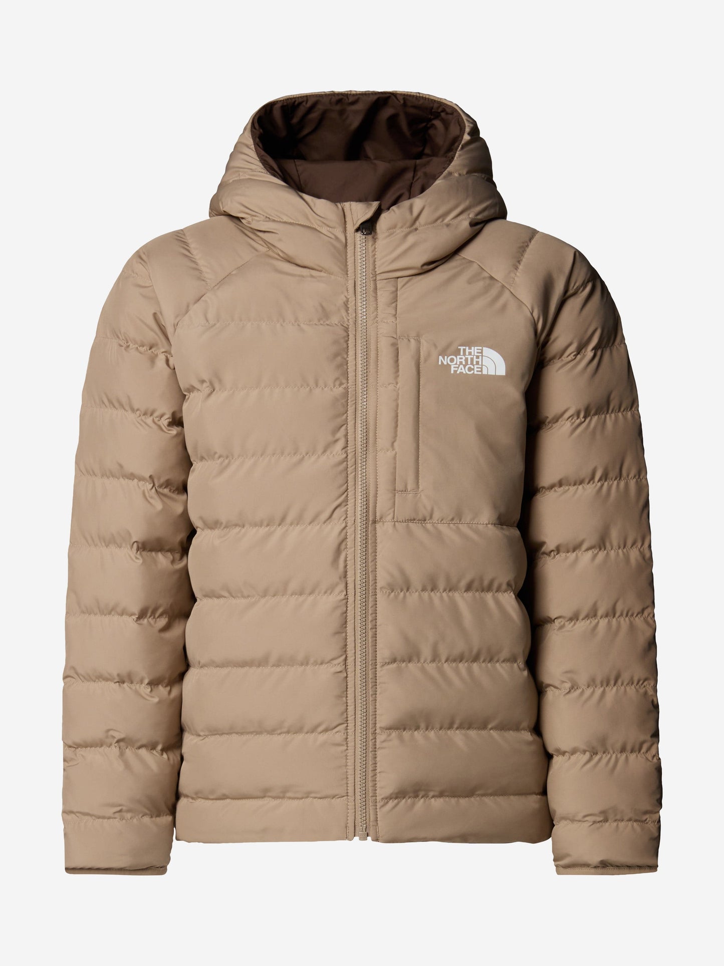 The North Face Boys Reversible Perrito Hooded Jacket in Beige Childsplay Clothing