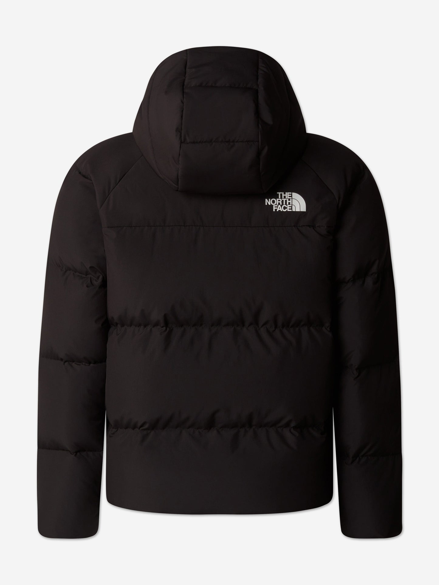 The North Face Boys North Down Hooded Jacket in Black Childsplay Clothing