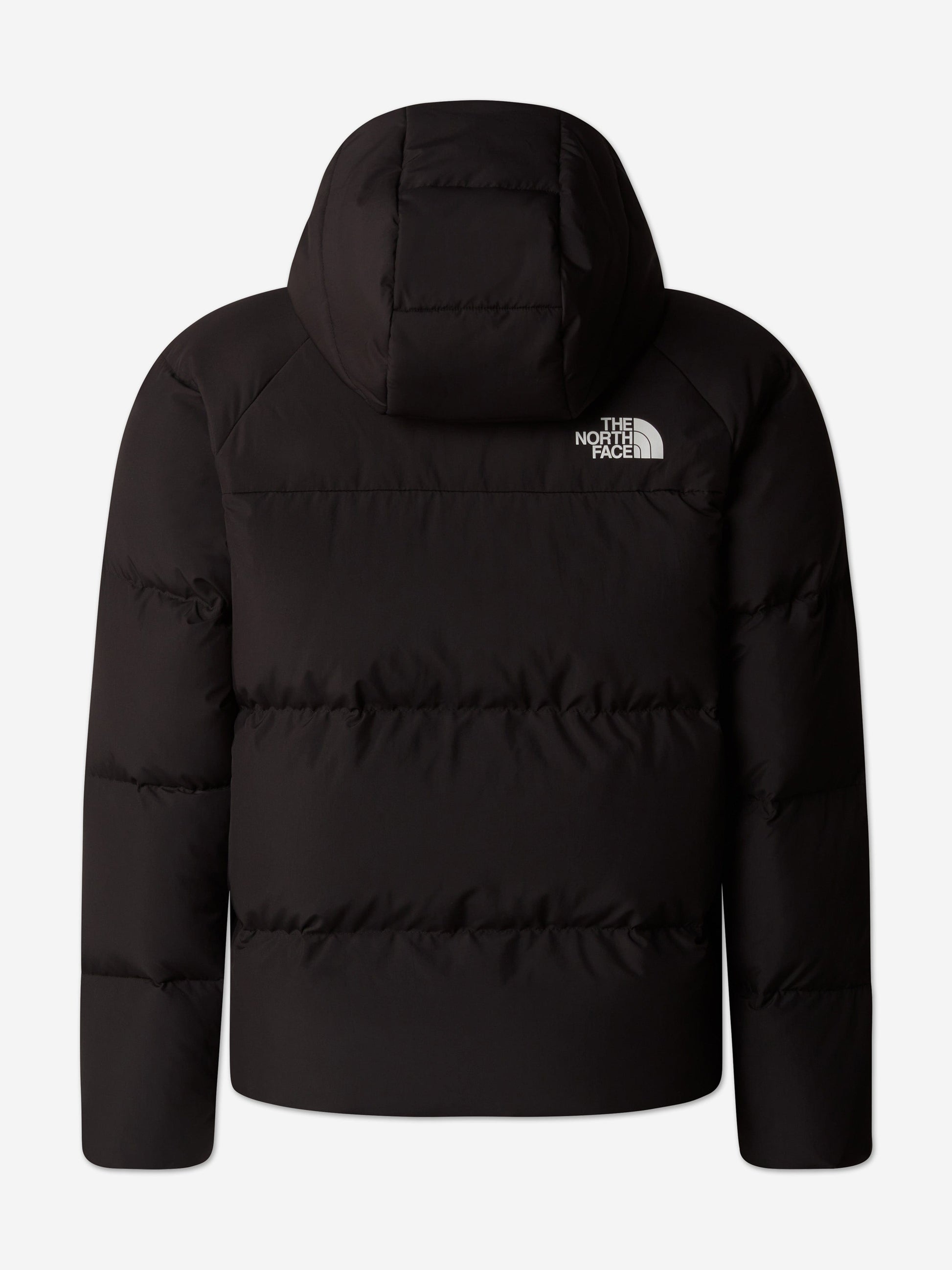 The North Face Boys North Down Hooded Jacket in Black Childsplay Clothing