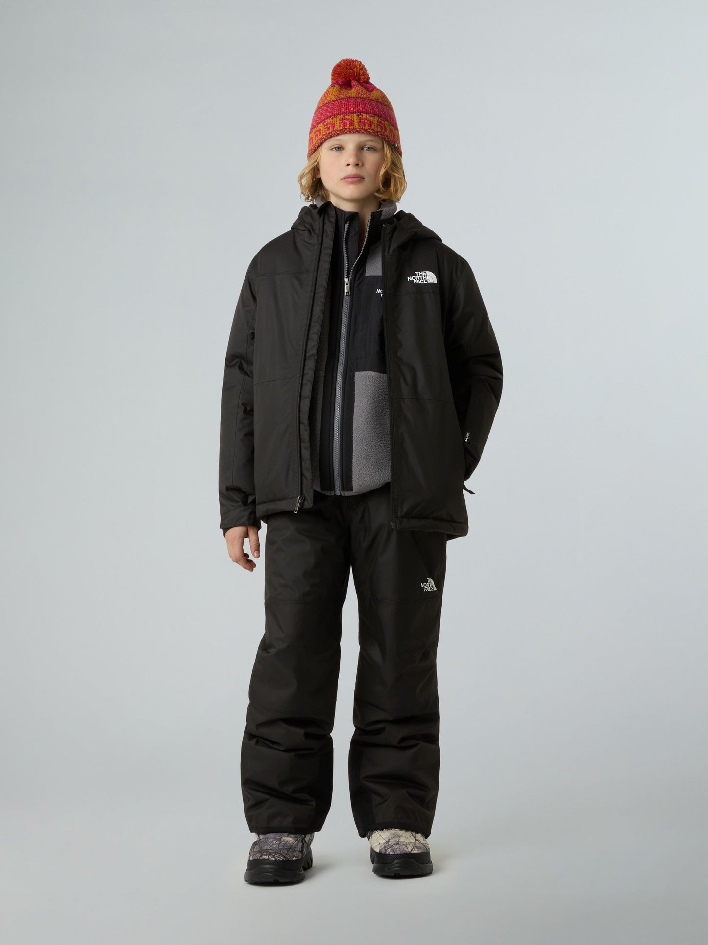 The North Face Boys Freedom Insulated Ski Pants in Black Childsplay Clothing