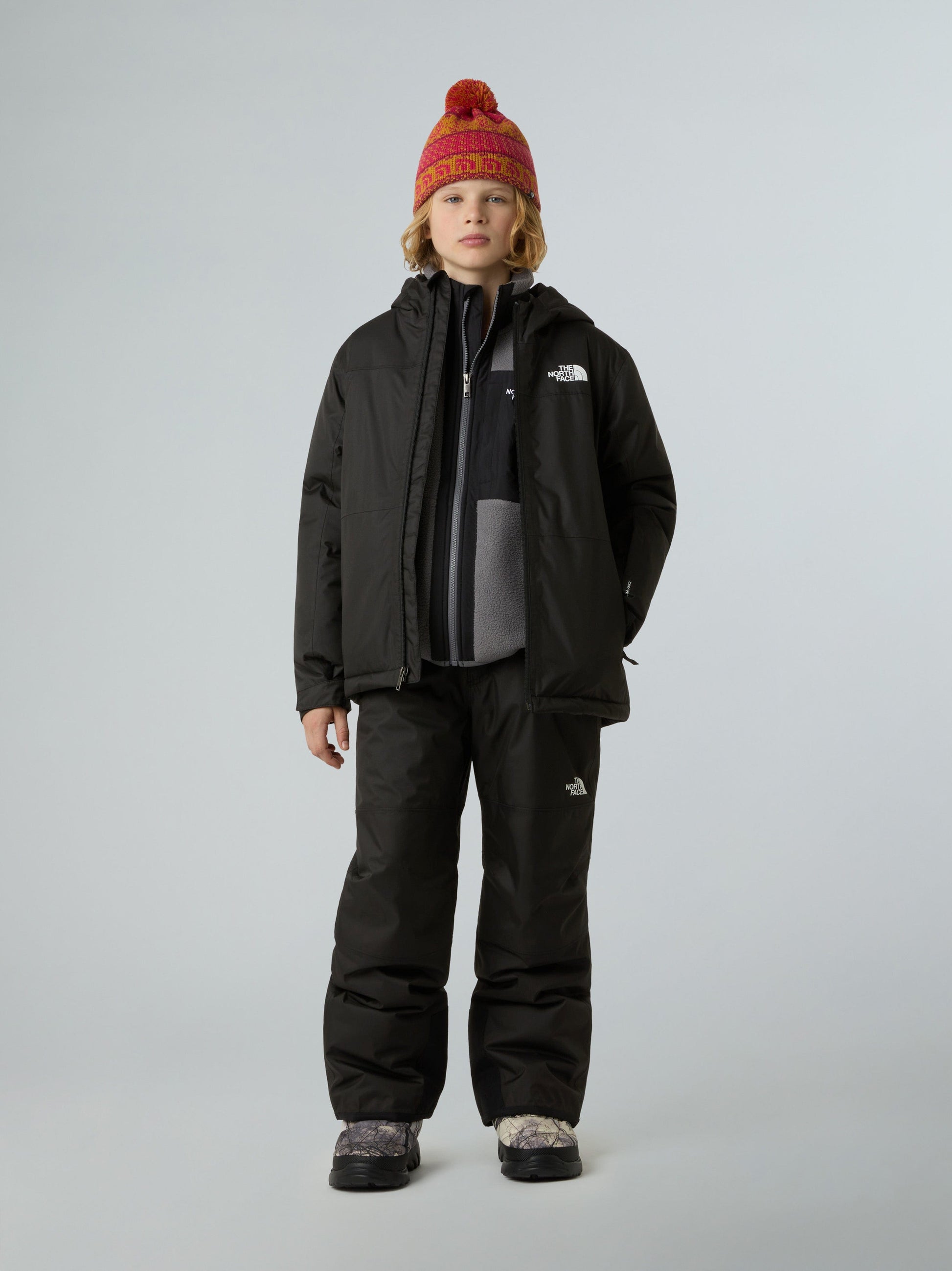 The North Face Boys Freedom Insulated Ski Pants in Black Childsplay Clothing