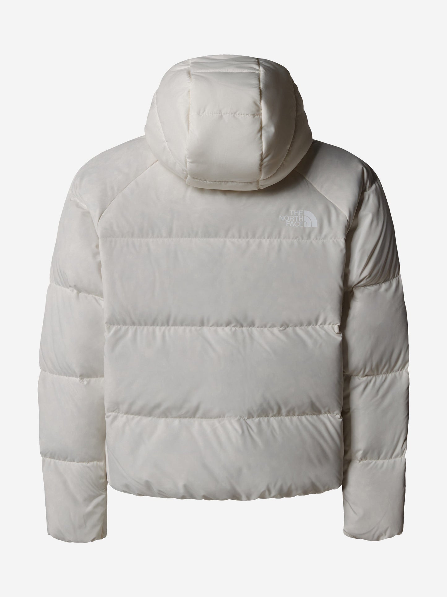 The North Face Girls North Down Hooded Jacket in White Childsplay Clothing