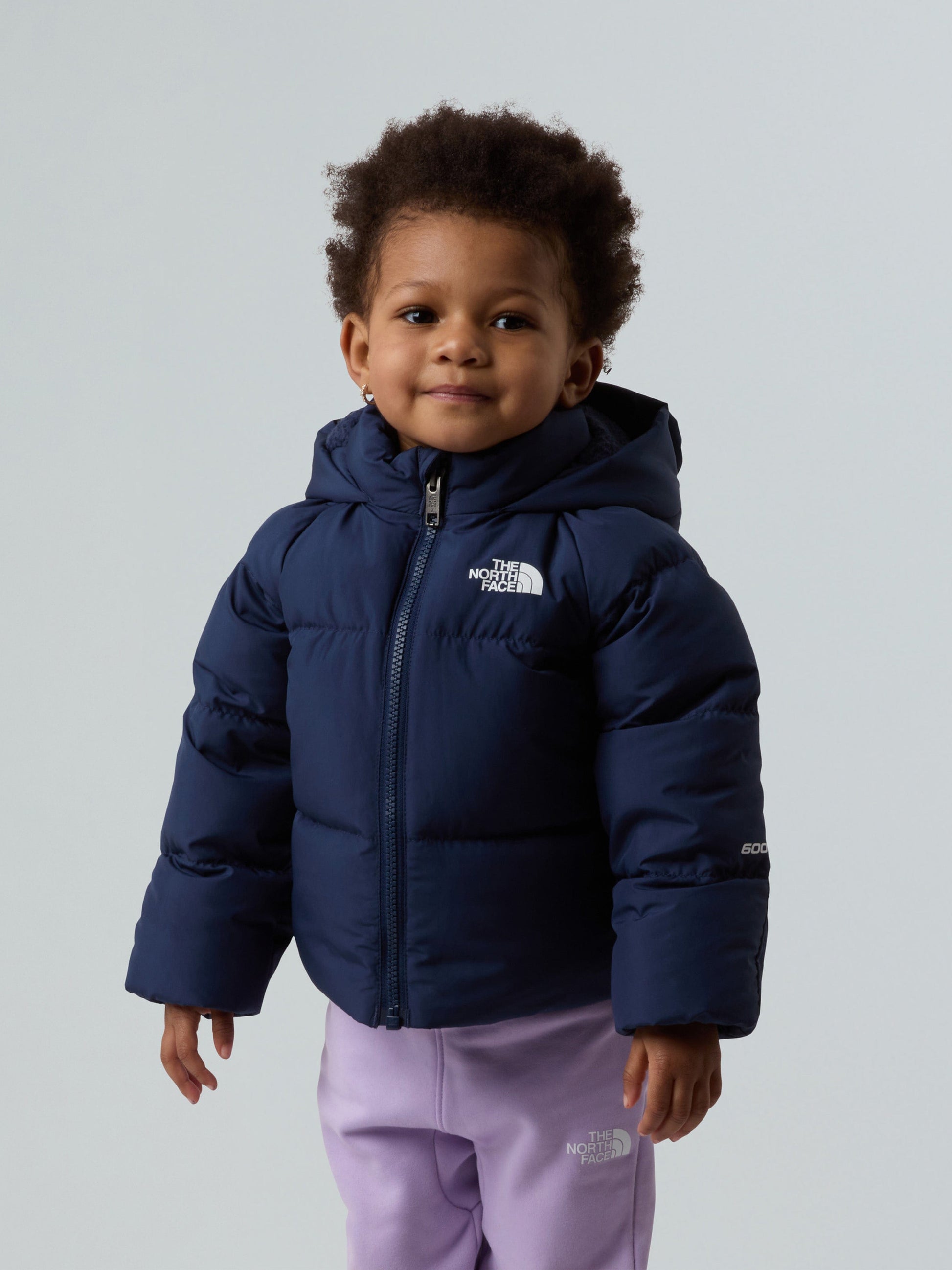 The North Face Baby North Down Fleece Lined Jacket in Navy Childsplay Clothing