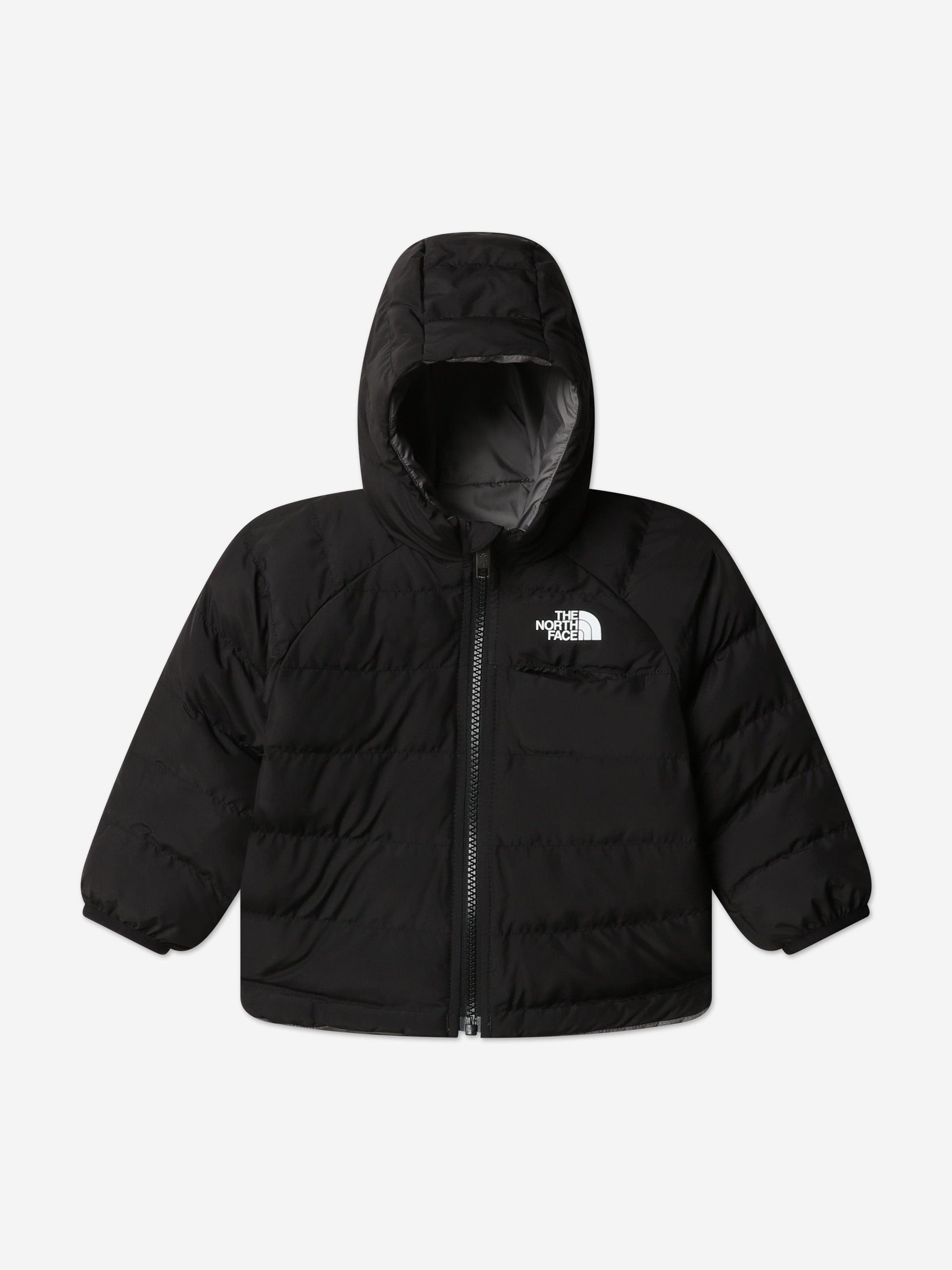 The North Face Baby Reversible Perrito Hooded Jacket in Black Childsplay Clothing