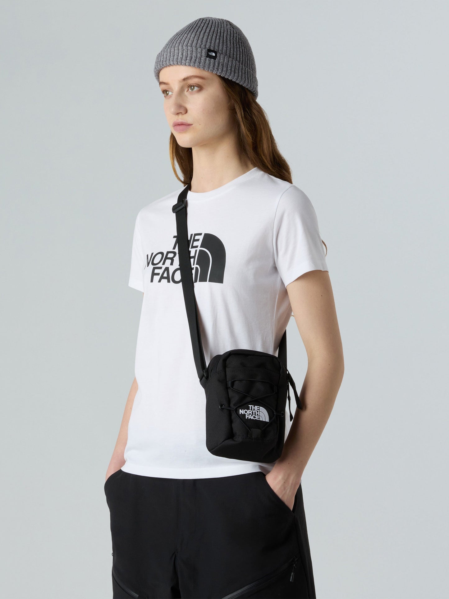 The North Face Jester Crossbody Bag in Black (15.2cm) Childsplay Clothing