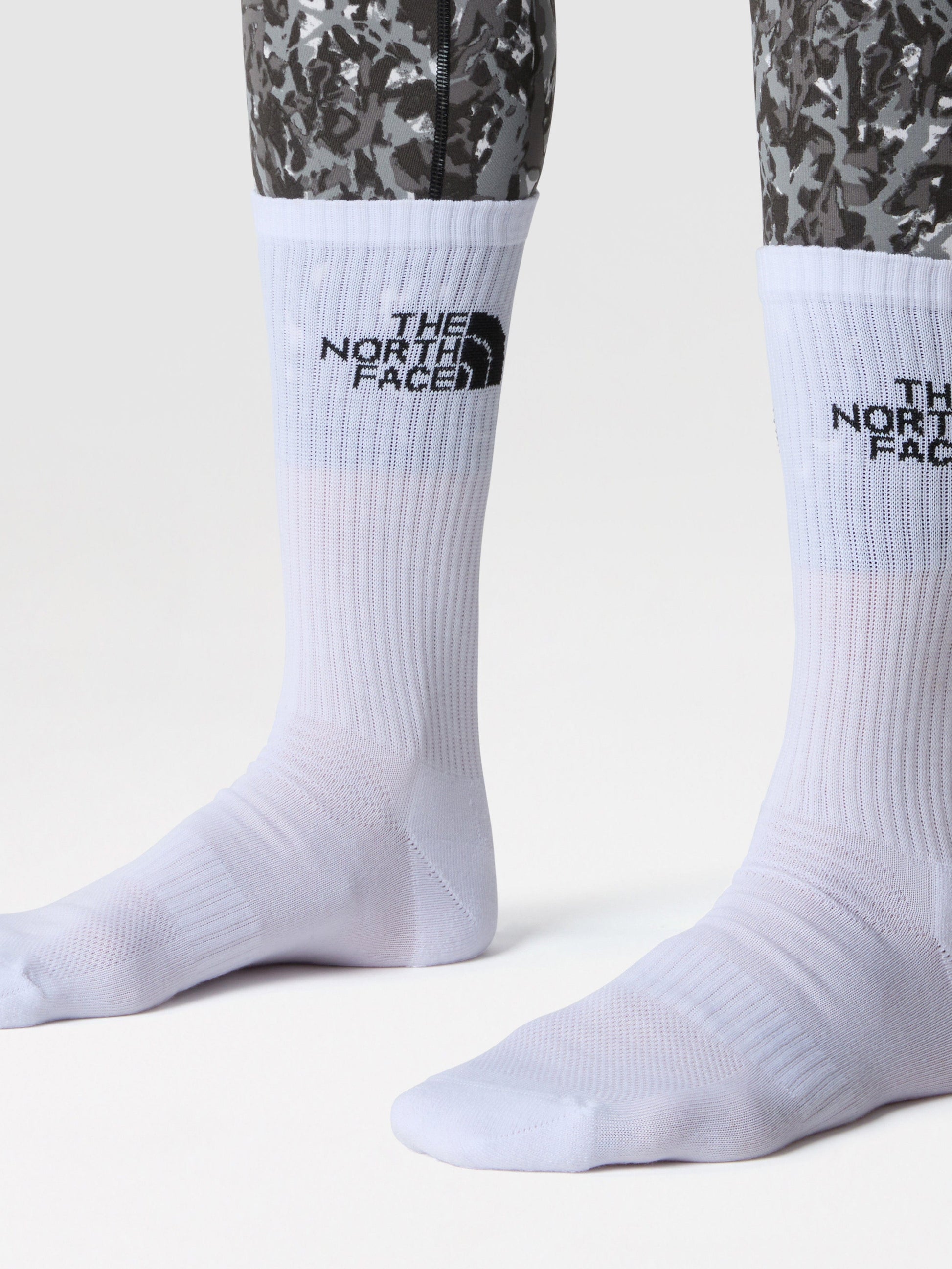 The North Face Kids Multi Sport Cush Crew Socks Set (3 Pack) in Black Childsplay Clothing