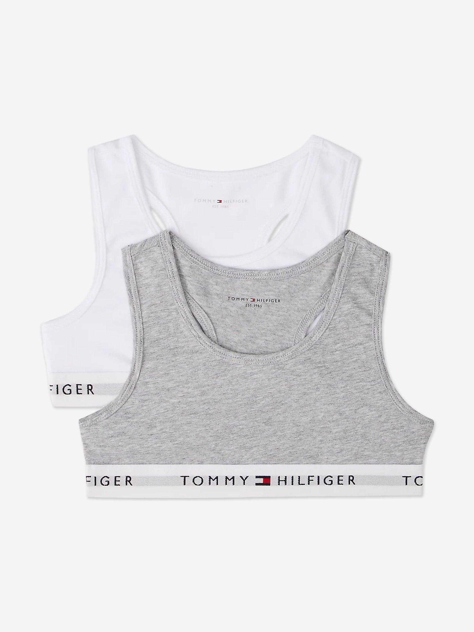 Tommy Hilfiger Girls 2 Pack Bralette Set in Multicolour Childsplay Clothing