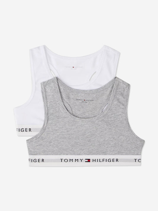 Tommy Hilfiger Girls 2 Pack Bralette Set in Multicolour Childsplay Clothing