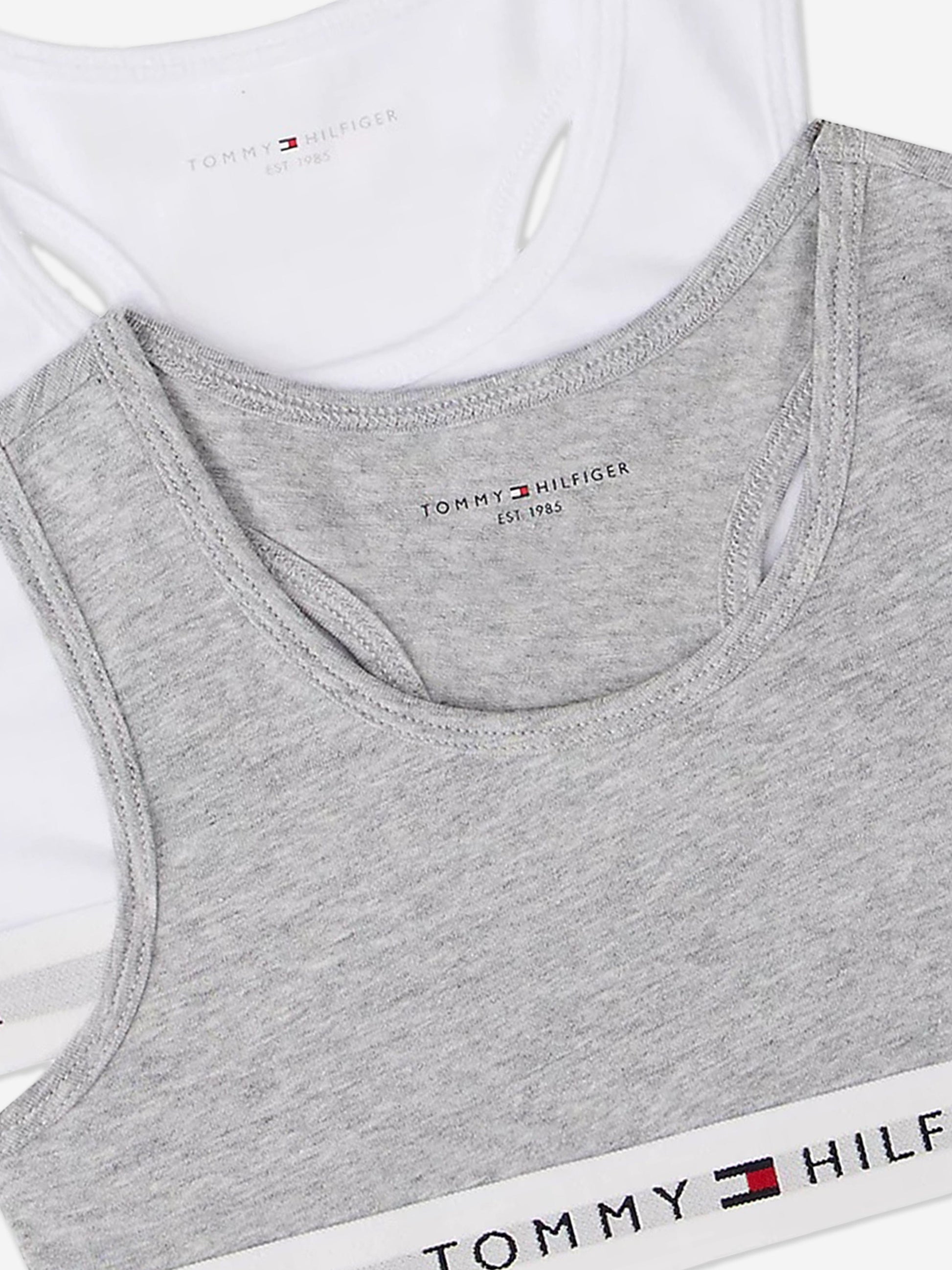 Tommy Hilfiger Girls 2 Pack Bralette Set in Multicolour Childsplay Clothing