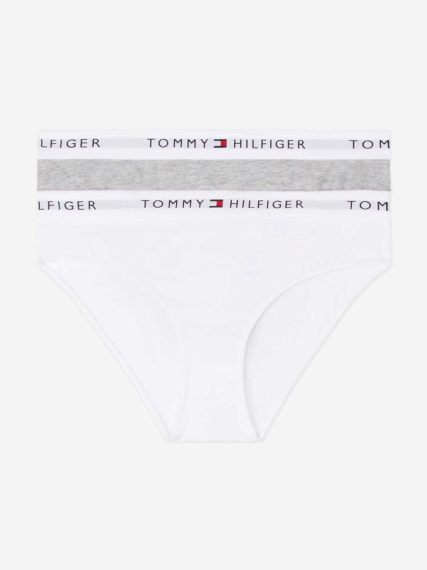 Tommy Hilfiger Girls 2 Pack Bikini Knickers Set in Multicolour Childsplay Clothing