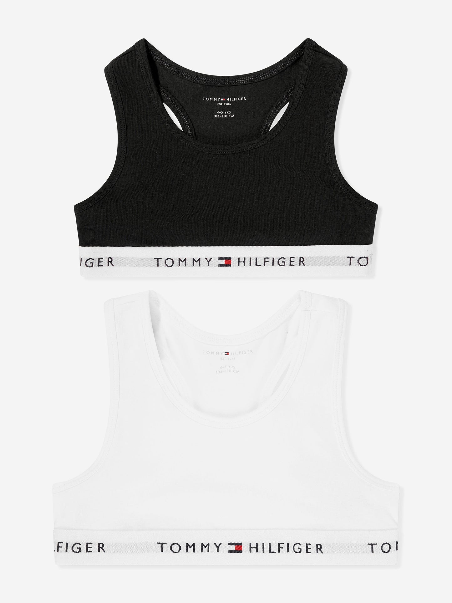 Tommy Hilfiger Girls 2 Pack Bralette Set in Multicolour Childsplay Clothing