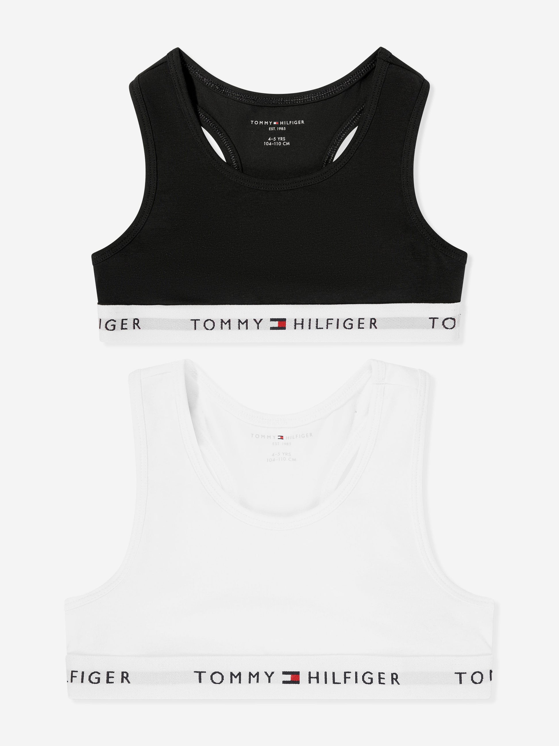 Tommy Hilfiger Girls 2 Pack Bralette Set in Multicolour Childsplay Clothing
