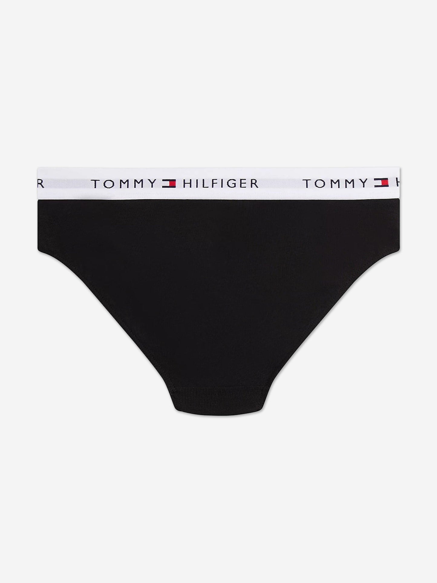 Tommy Hilfiger Girls 2 Pack Bikini Knickers Set in Black Childsplay Clothing