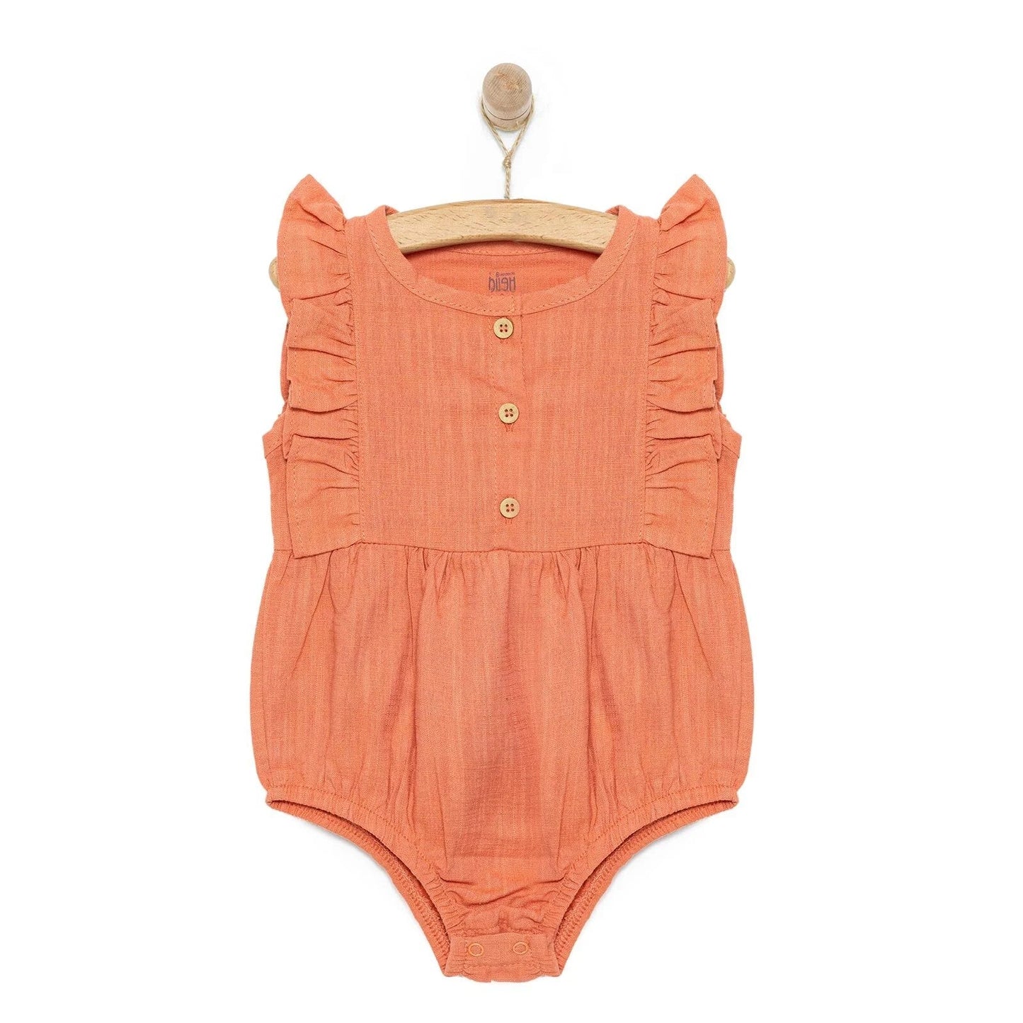 HelloBaby Baby Girl Athlete Bodysuit - Vermilion ebebek